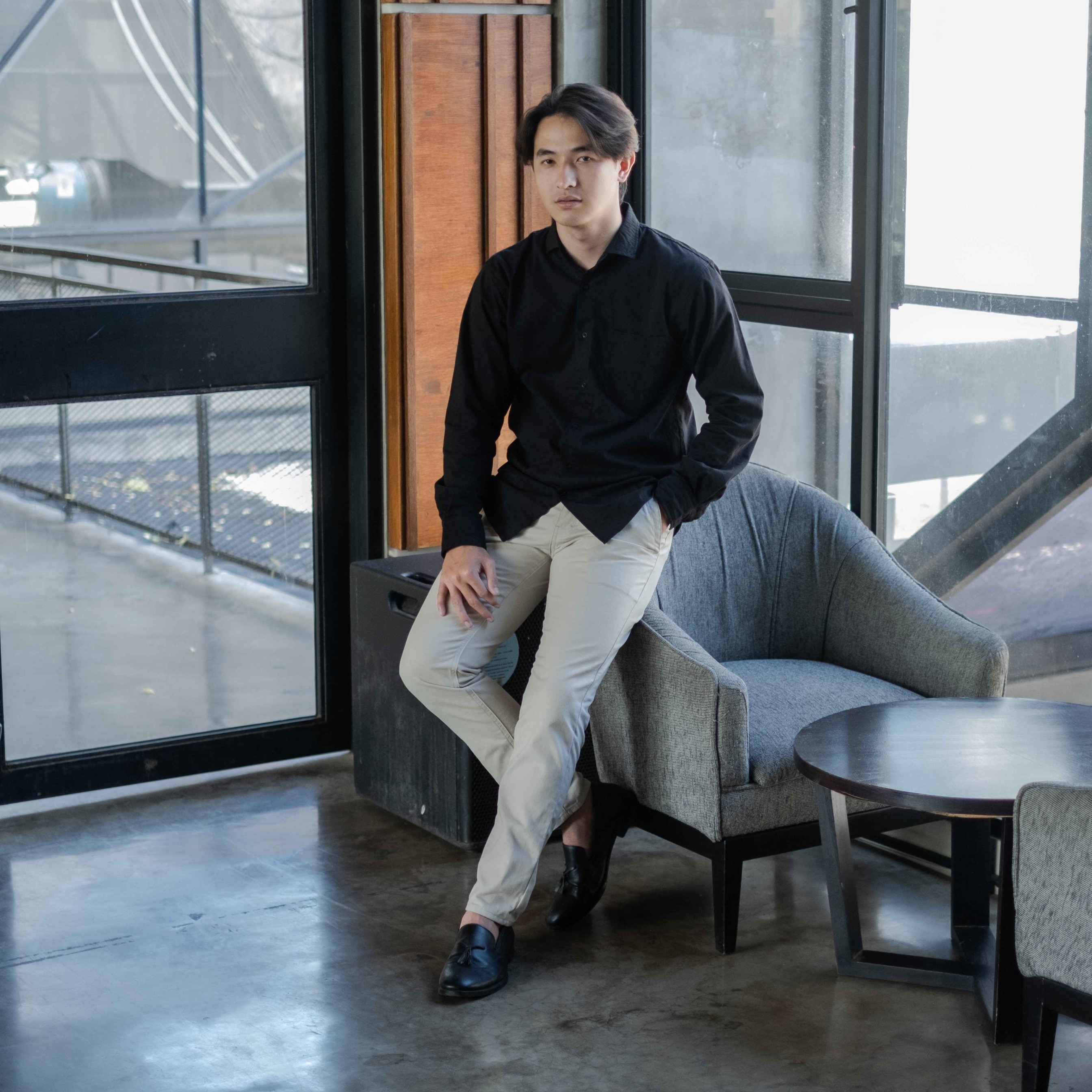Celana Chino Panjang Reguler Fit Pria - Celana Chino Non Stretch Original