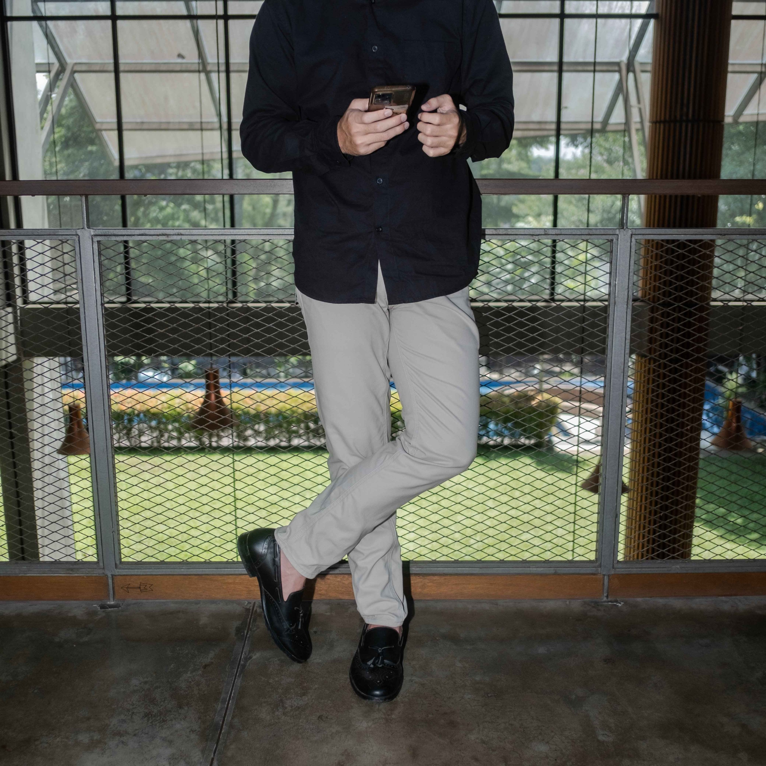 Celana Chino Panjang Reguler Fit Pria - Celana Chino Non Stretch Original