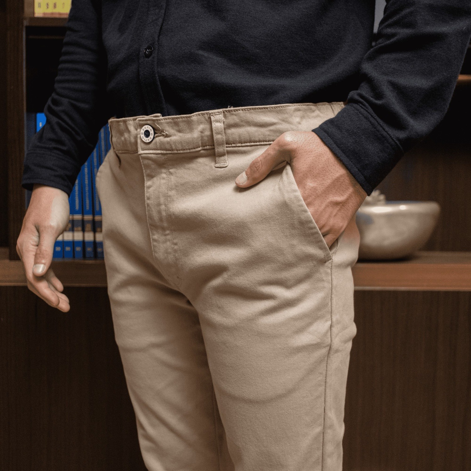 Celana Nerro Ankle Pants Pria