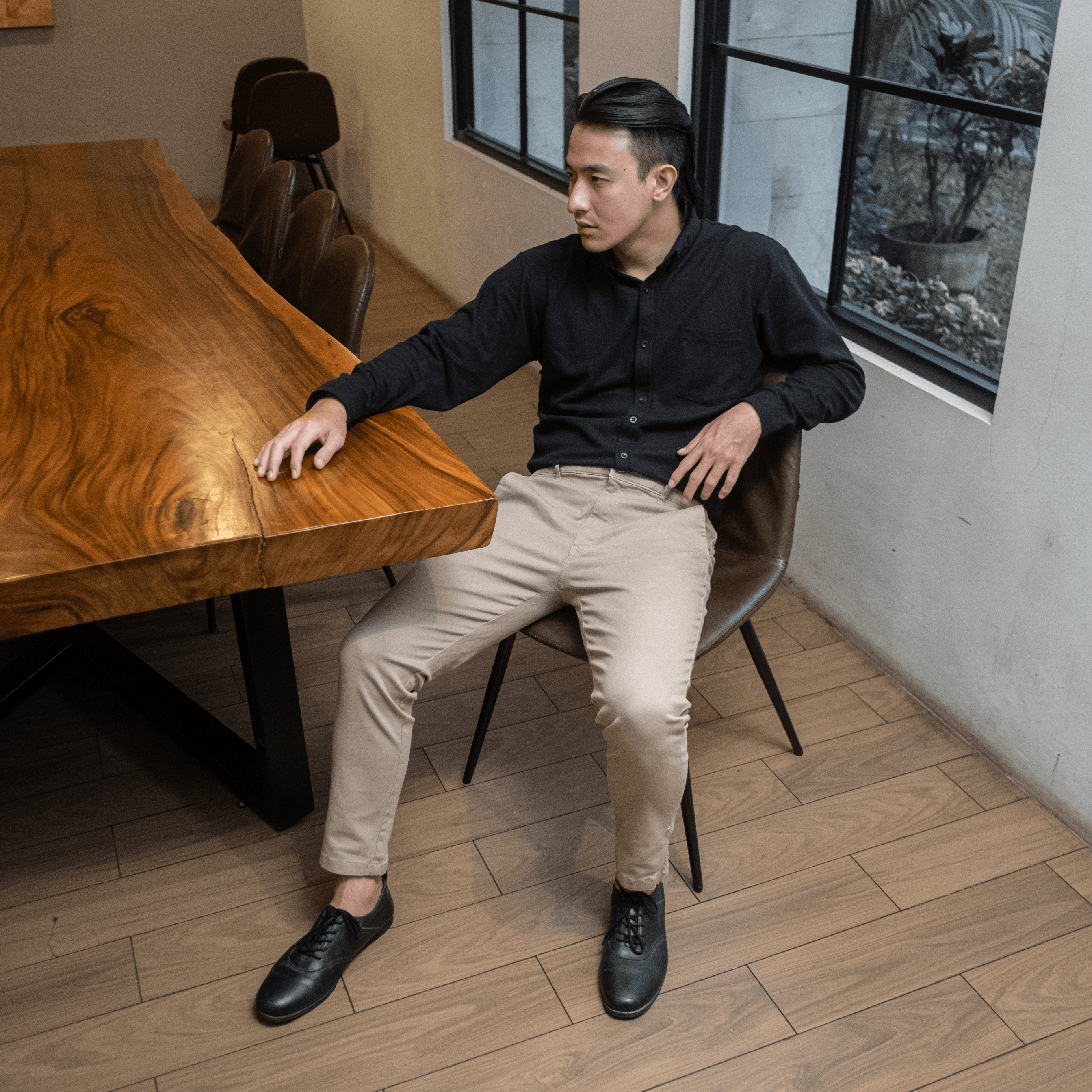 Celana Nerro Ankle Pants Pria