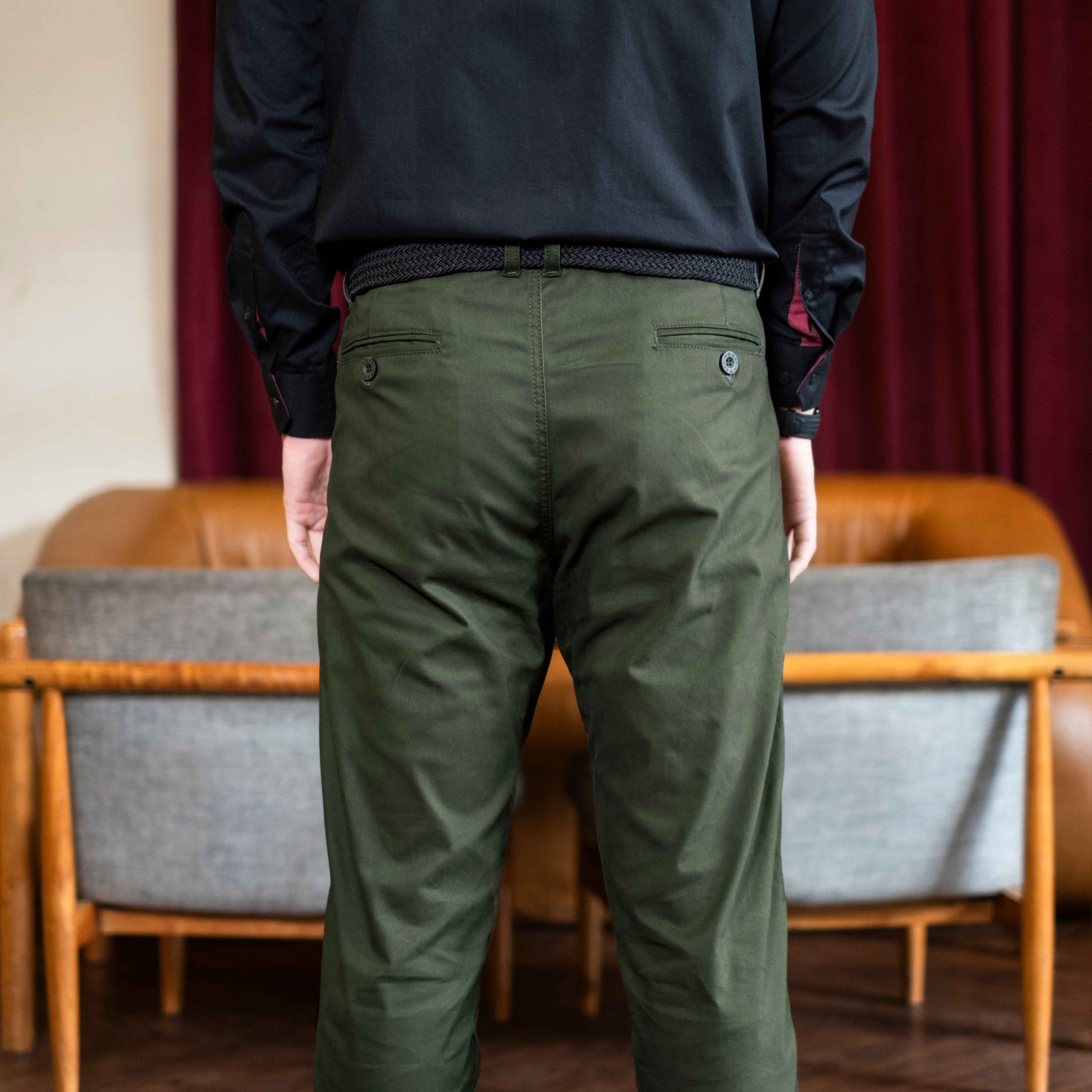 Celana Chino Panjang Pria Slimfit Stretch Aerio - Chino Long Pants