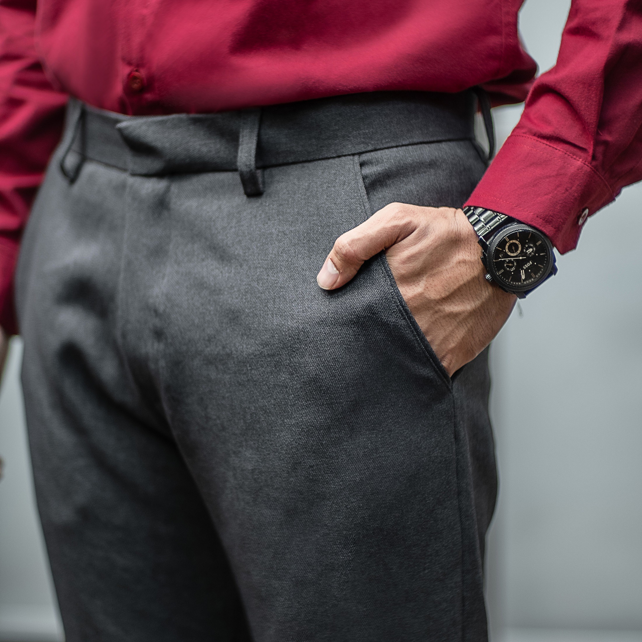 Celana Bahan Formal Pria Original - Trousers Pants Slimfit