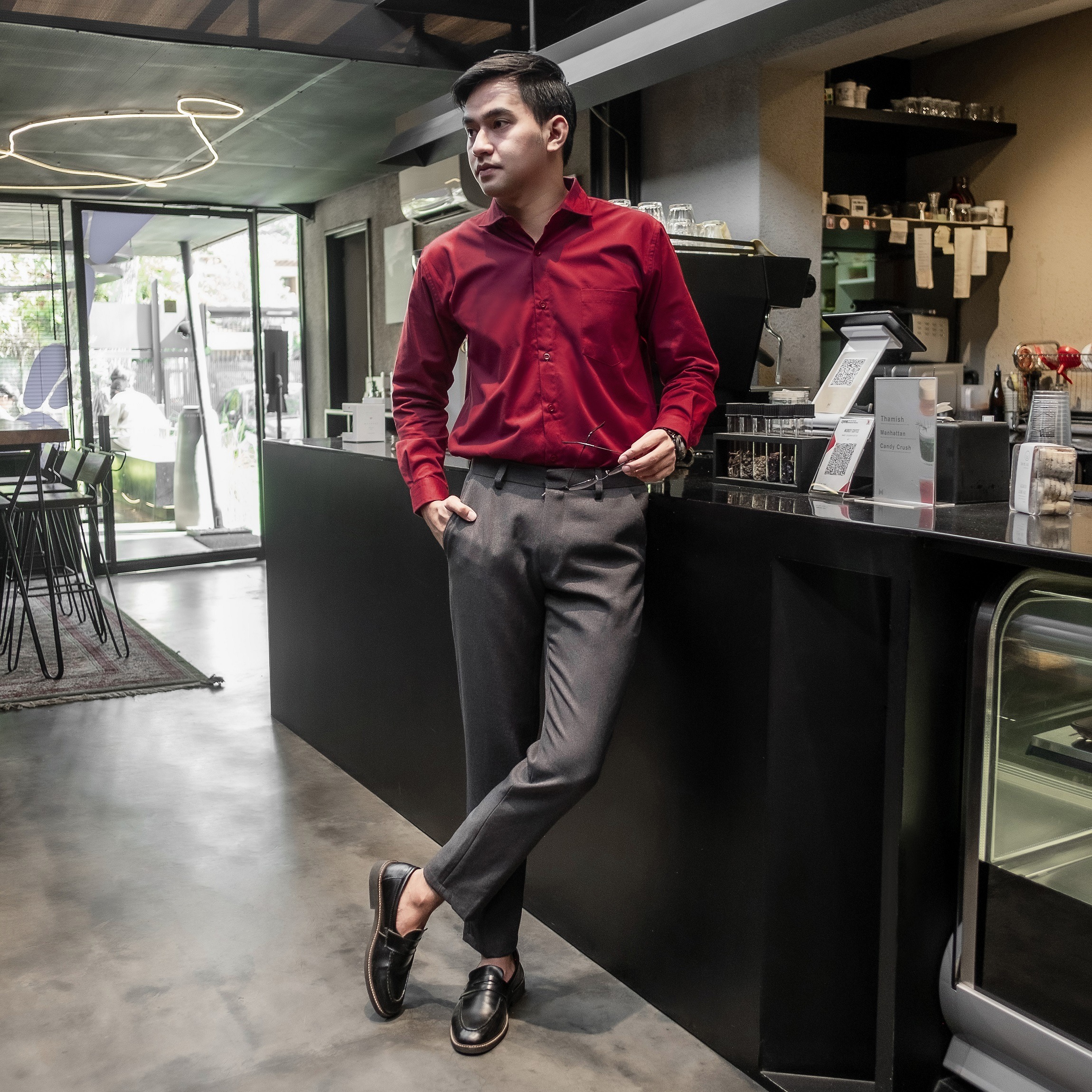 Celana Bahan Formal Pria Original - Trousers Pants Slimfit