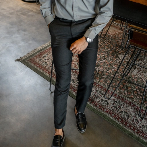 Image of Celana Bahan Formal Pria Original - Trousers Pants Slimfit