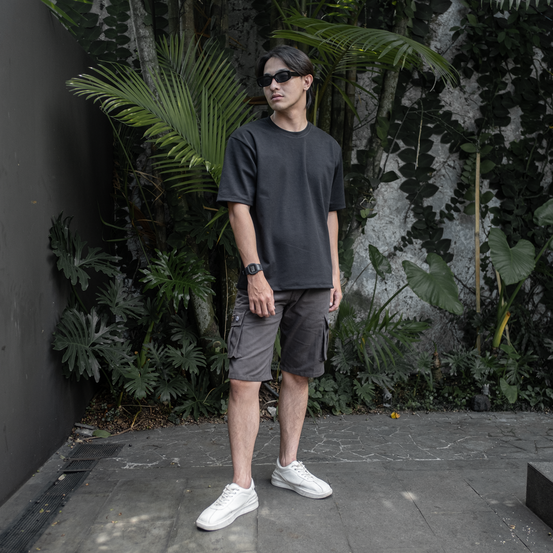 Celana Cargo Pendek Pria Iron - Short Cargo Pants