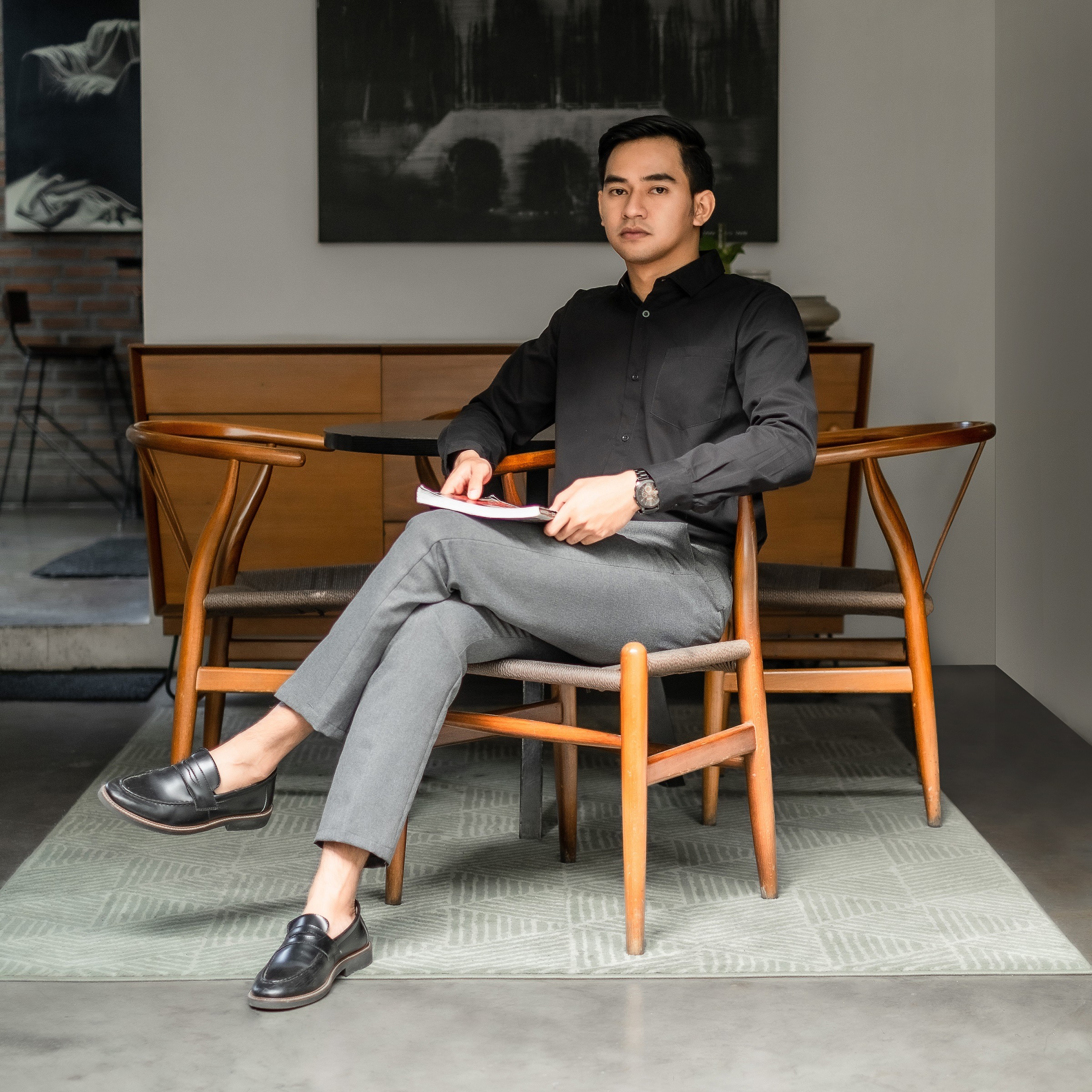 Celana Bahan Formal Pria Original - Trousers Pants Slimfit
