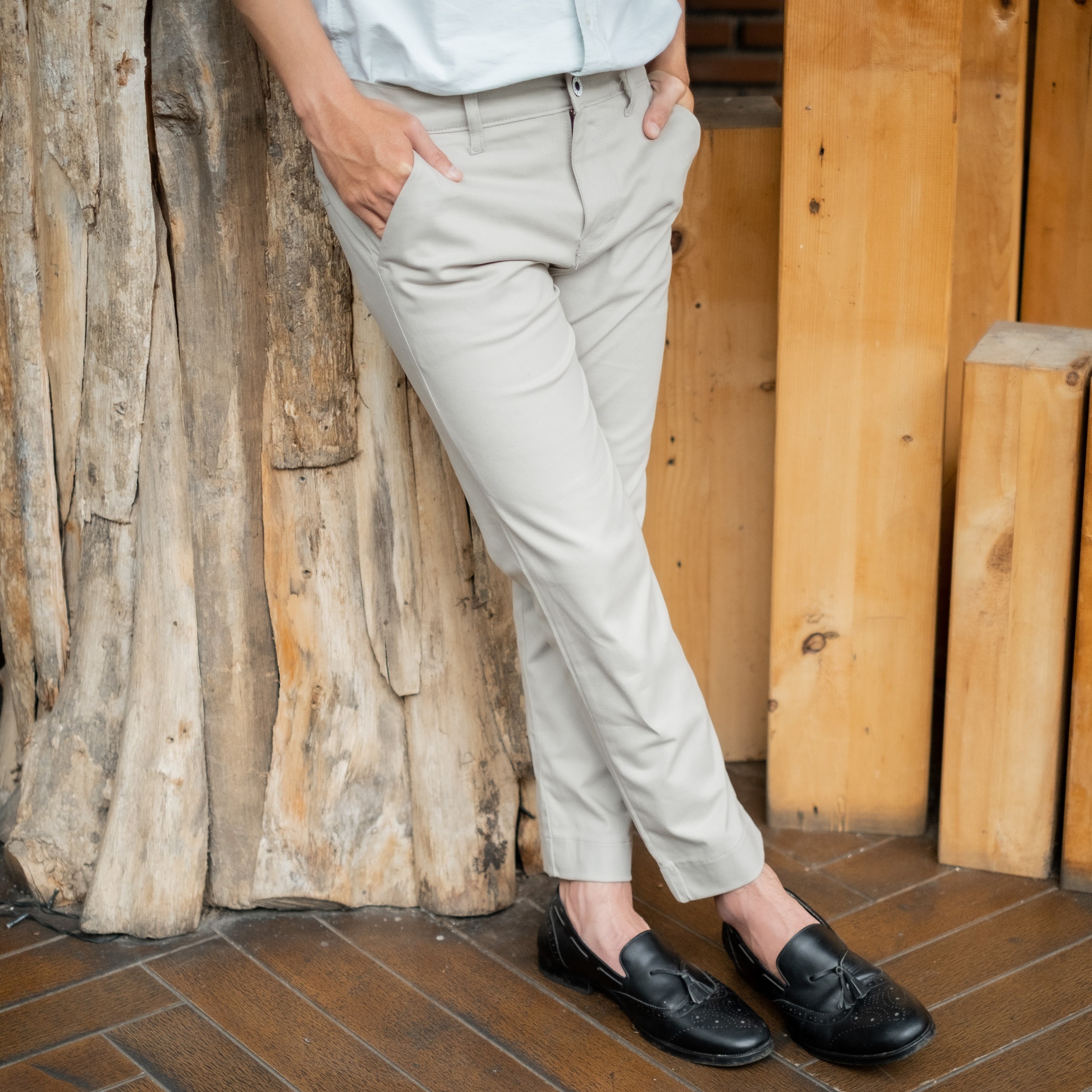 Celana Nerro Ankle Pants Pria