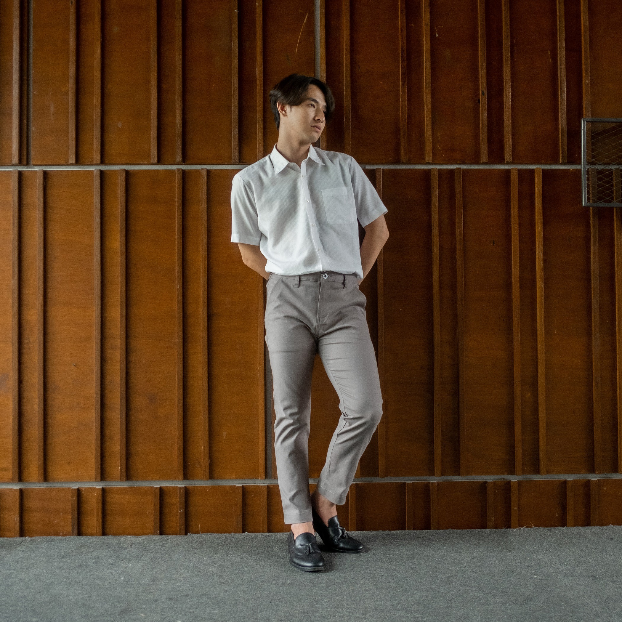 Celana Nerro Ankle Pants Pria