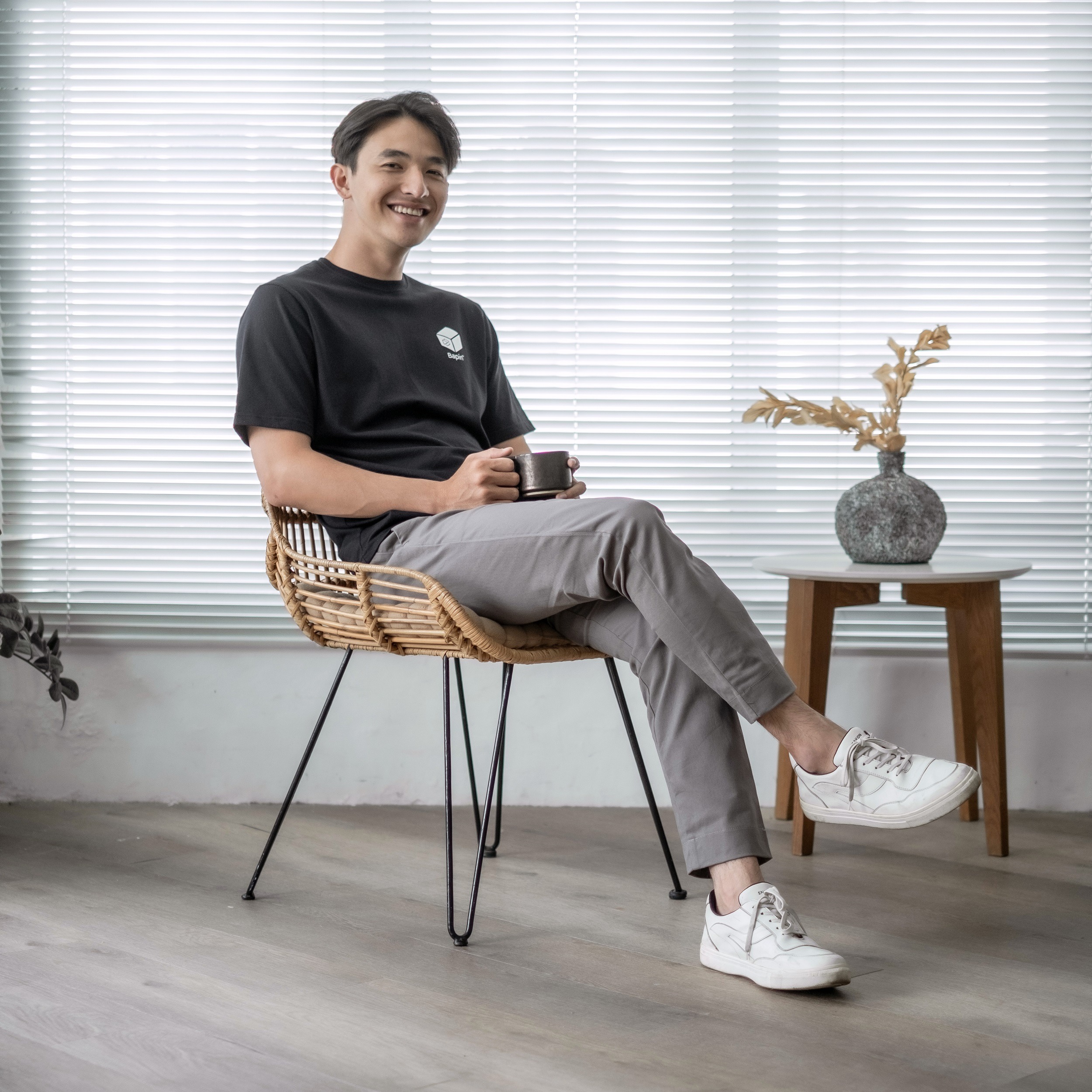Celana Nerro Ankle Pants Pria