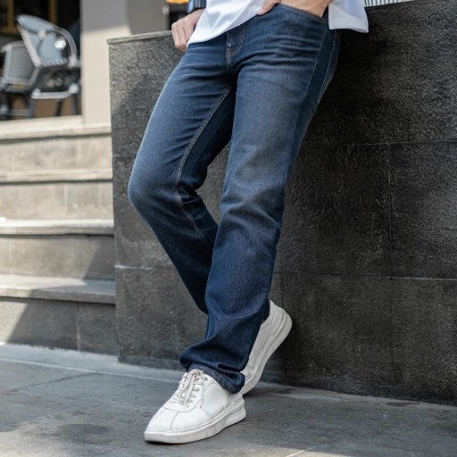 Image of Celana Jeans Panjang Pria Ocean - Long Denim Pants