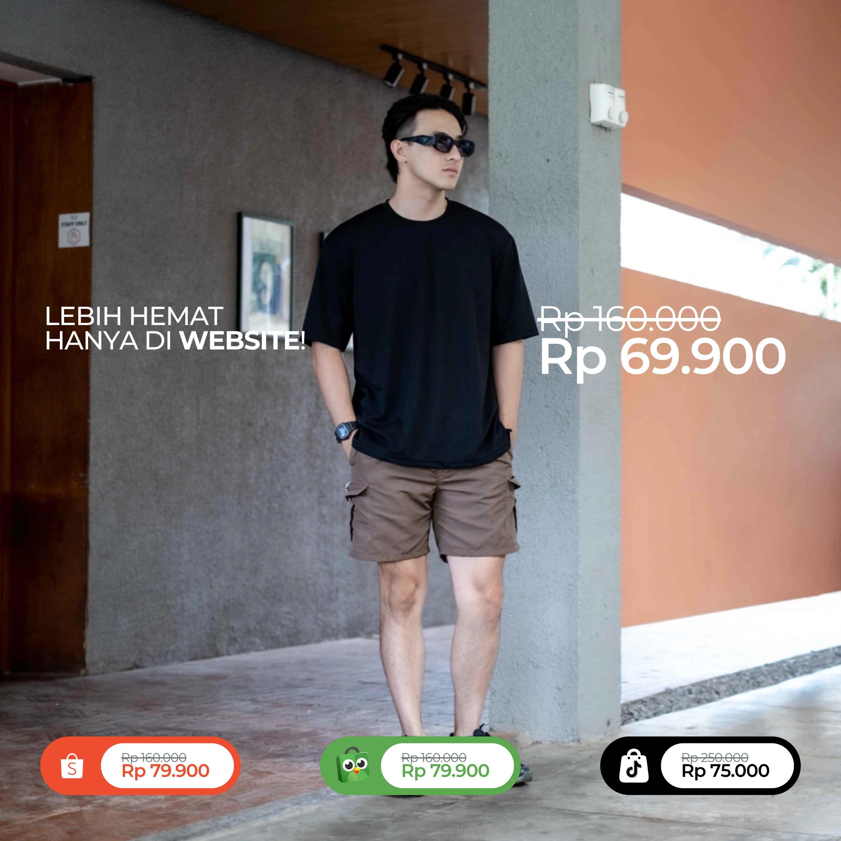 Boardshort Celana Pendek Pria Skylite