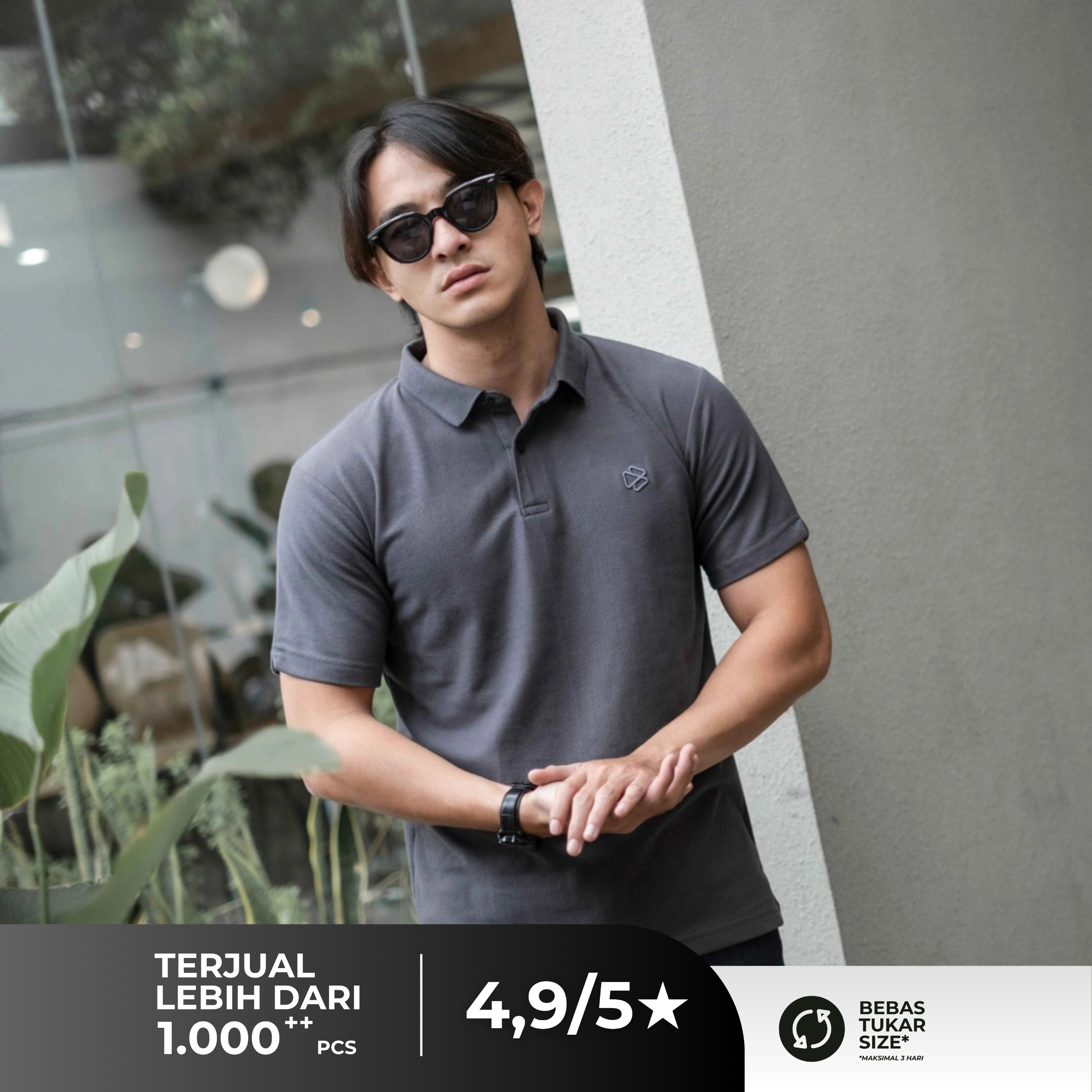 Polo Shirt Zenith - Baju Kerah Pria Lengan Pendek