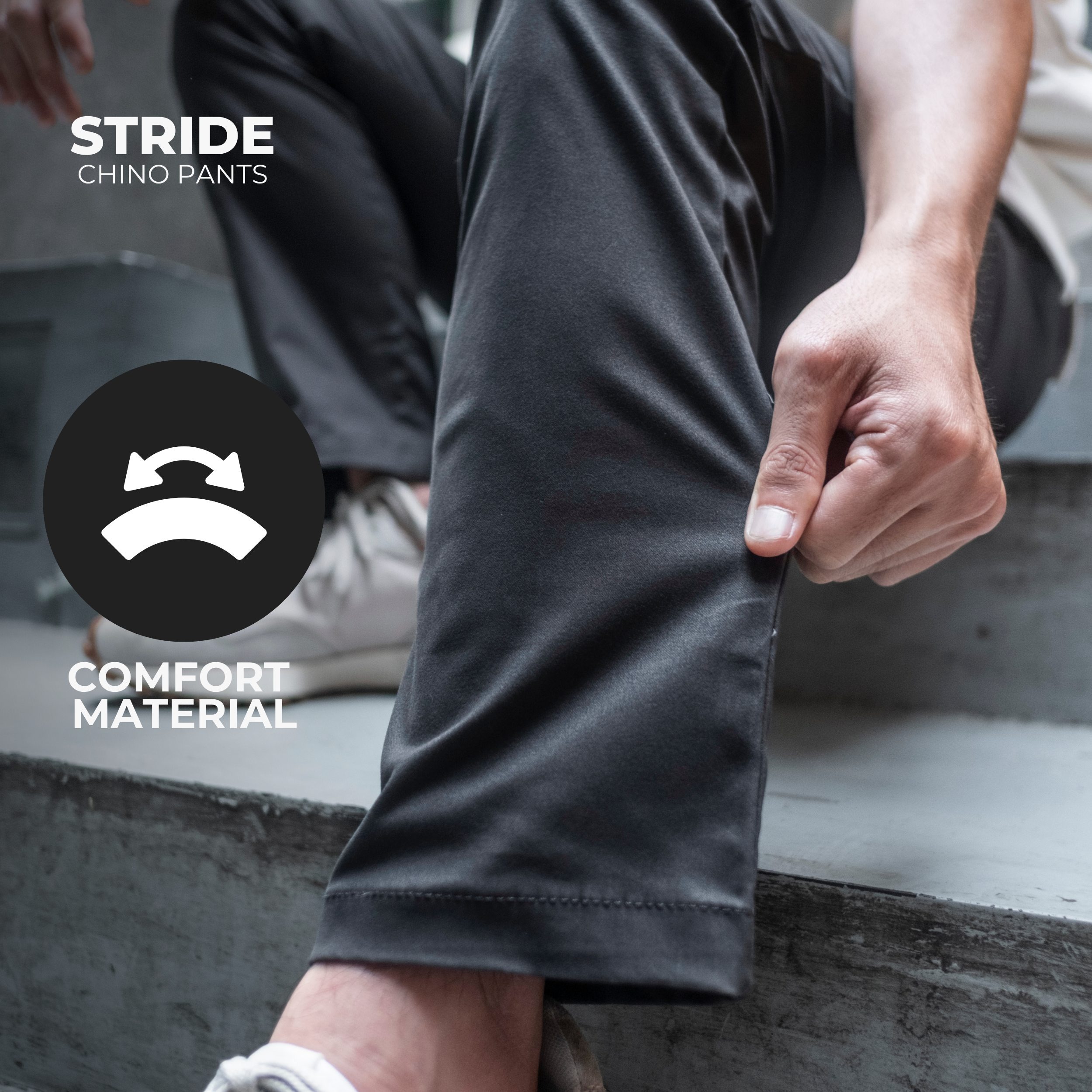 Celana Chino Panjang Pria Premium Slimfit Stride - Chinos Long Pants Stretch
