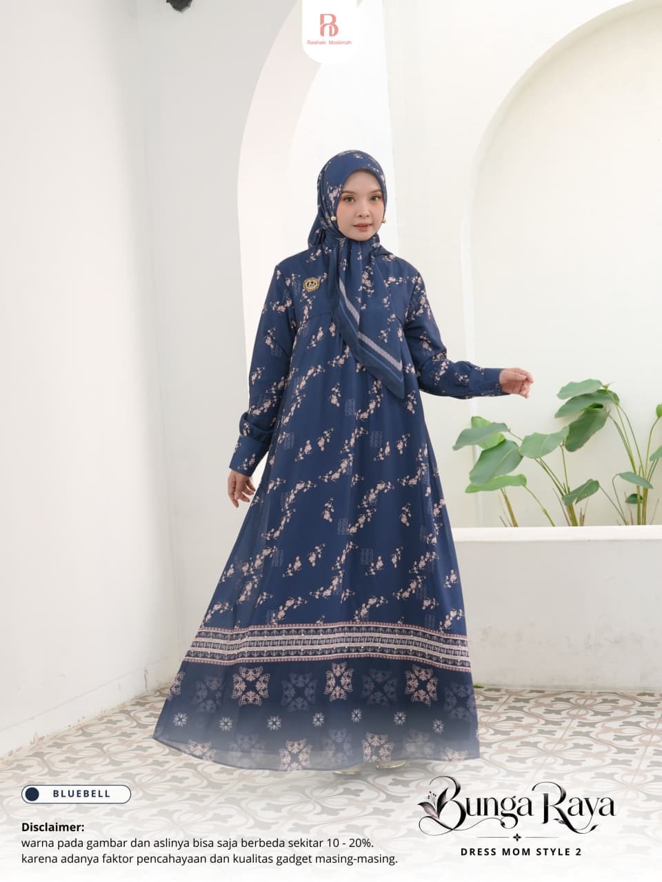 Sarimbit Bunga Raya - DRESS MOM STLE 2