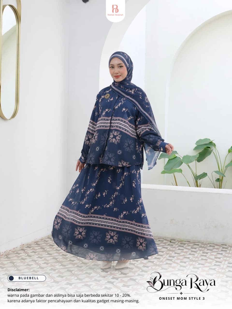 Sarimbit Bunga Raya - Oneset Mom Style 3