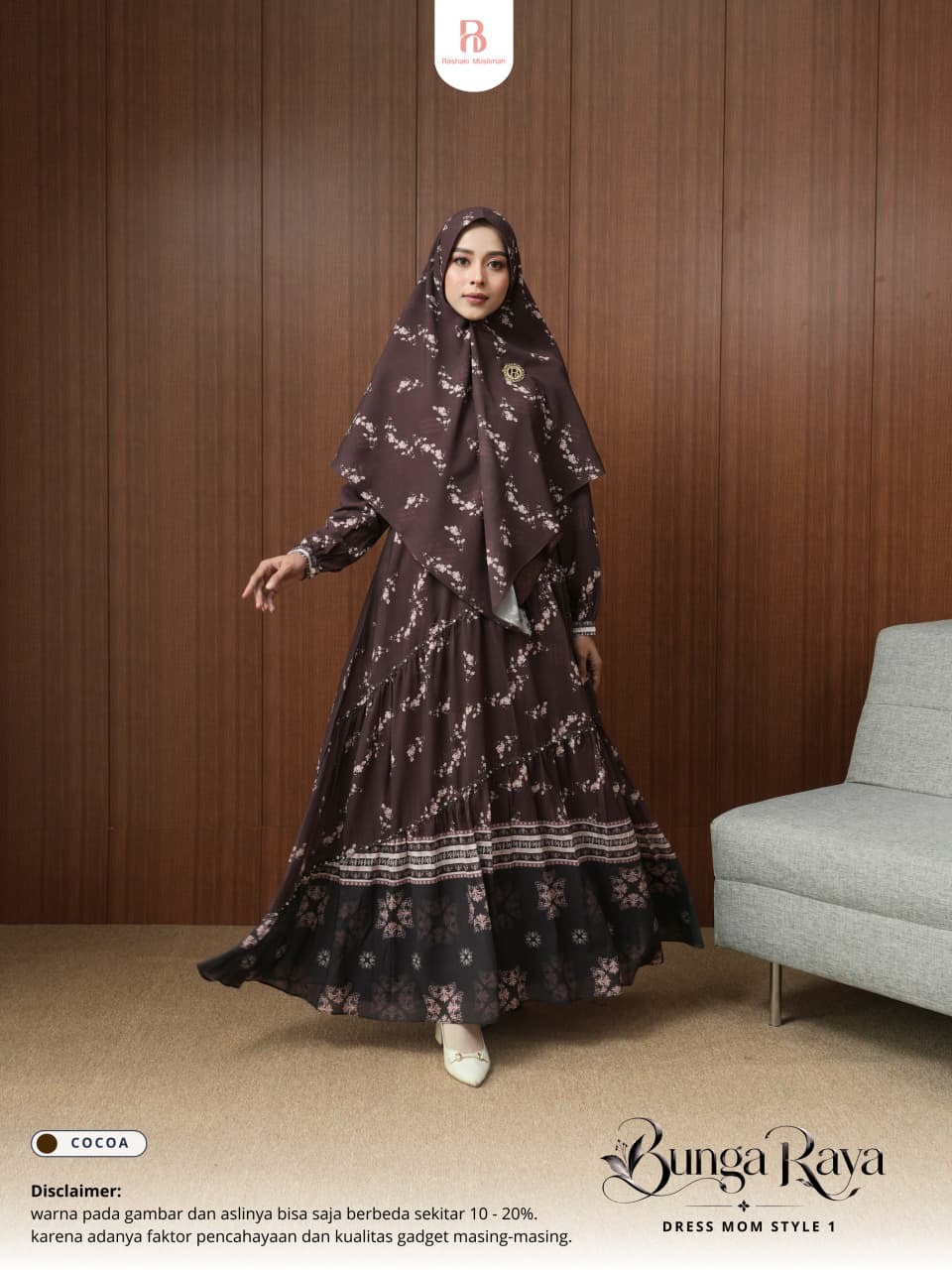 Sarimbit Bunga Raya - DRESS MOM STYLE 1