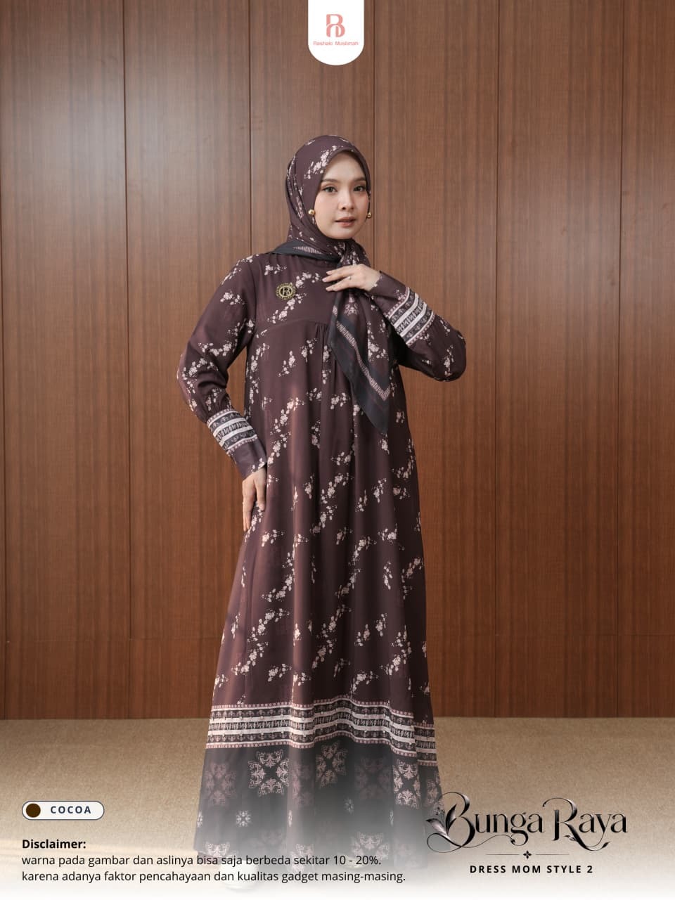 Sarimbit Bunga Raya - DRESS MOM STLE 2