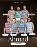 KAOS DEWASA - AHMAD T-SHIRT DAD