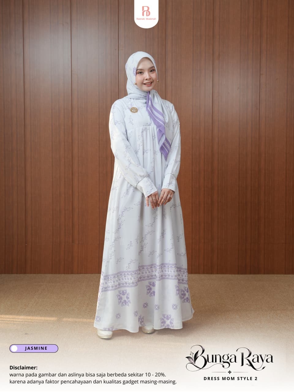 Sarimbit Bunga Raya - DRESS MOM STLE 2