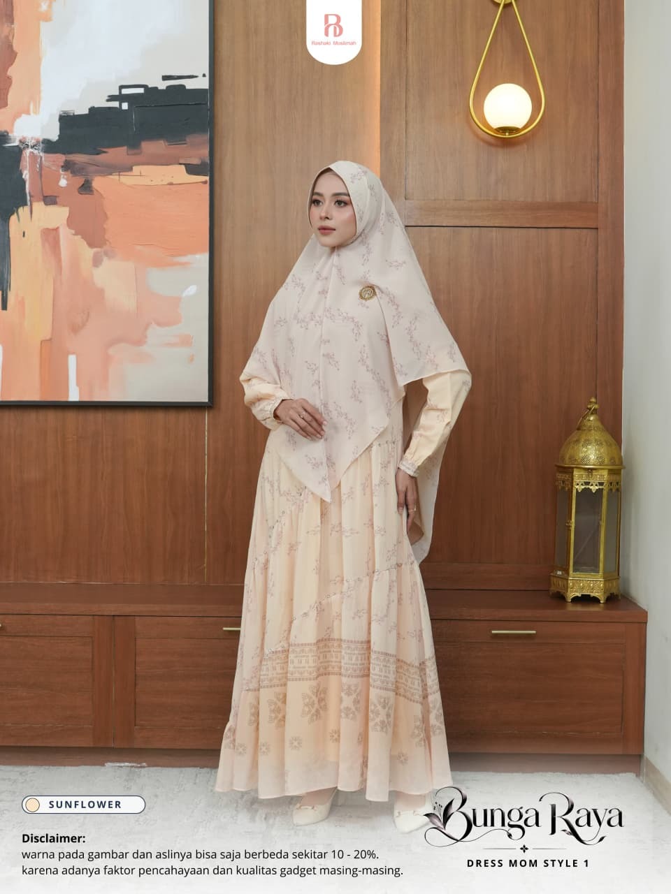 Sarimbit Bunga Raya - DRESS MOM STYLE 1