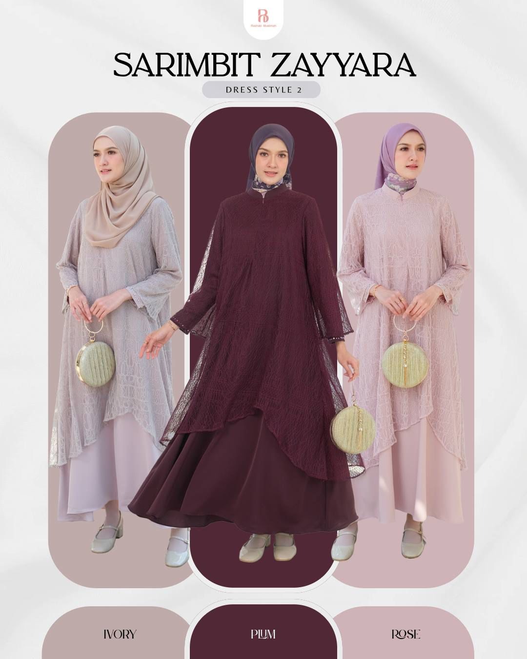 DRESS MOM STYLE 2 | SARIMBIT ZAYYARA