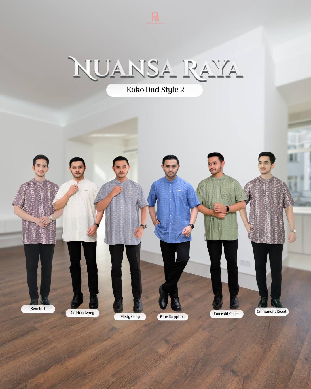 KOKO DAD STYLE 2 (LENGAN PENDEK) - SARIMBIT NUANSA RAYA
