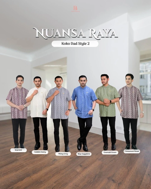 Image of KOKO DAD STYLE 2 (LENGAN PENDEK) - SARIMBIT NUANSA RAYA