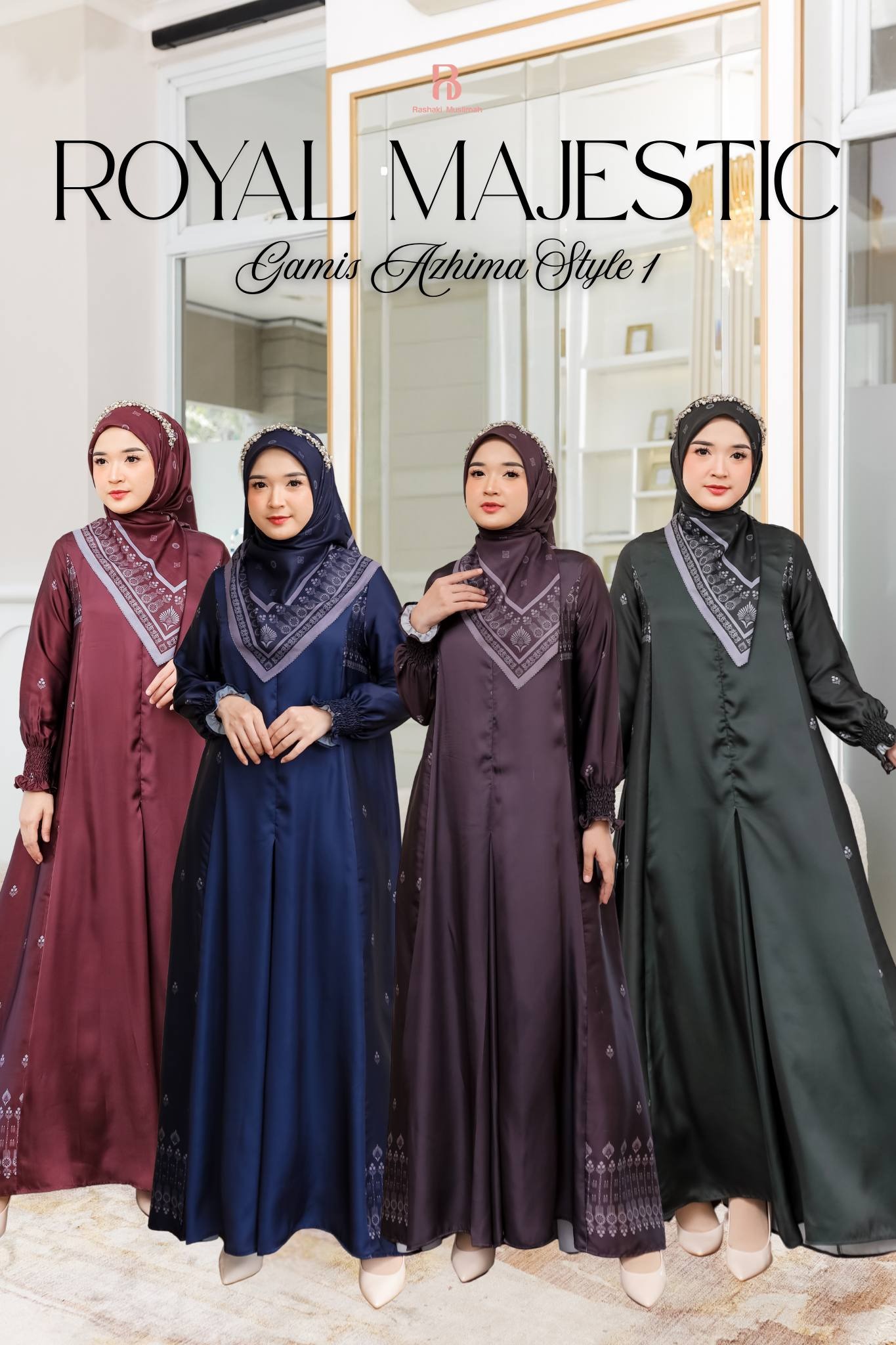 Dress Azhima Style 1 | Sarimbit Royal Majestic
