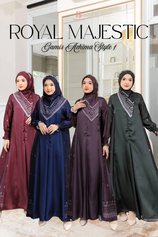 Image of Dress Azhima Style 1 | Sarimbit Royal Majestic