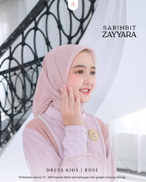 Image of KHIMAR KIDS | SARIMBIT ZAYYARA