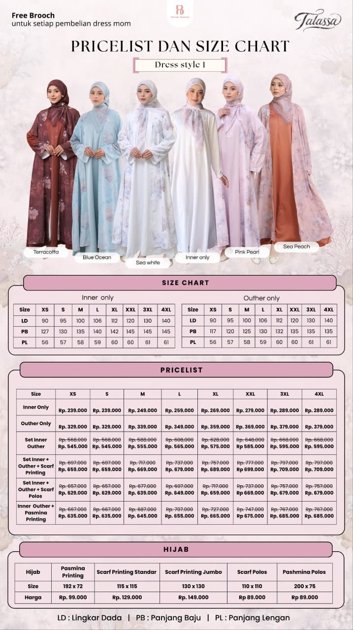 Sarimbit Talassa - Dress Mom Style 1