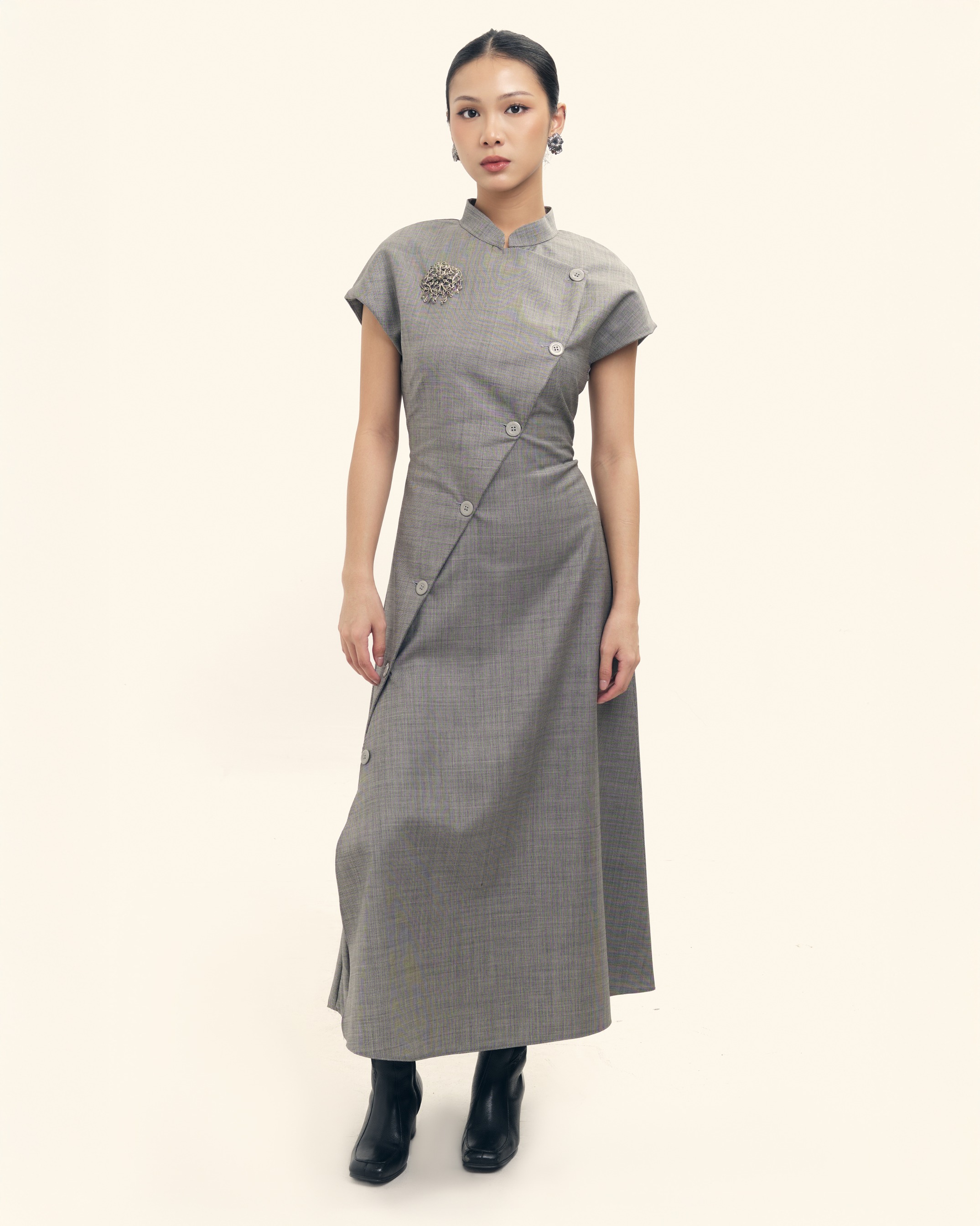    Beskap Dress in Wool 