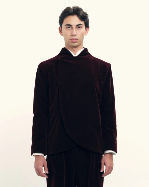 Image of  Beskap A in Velour  