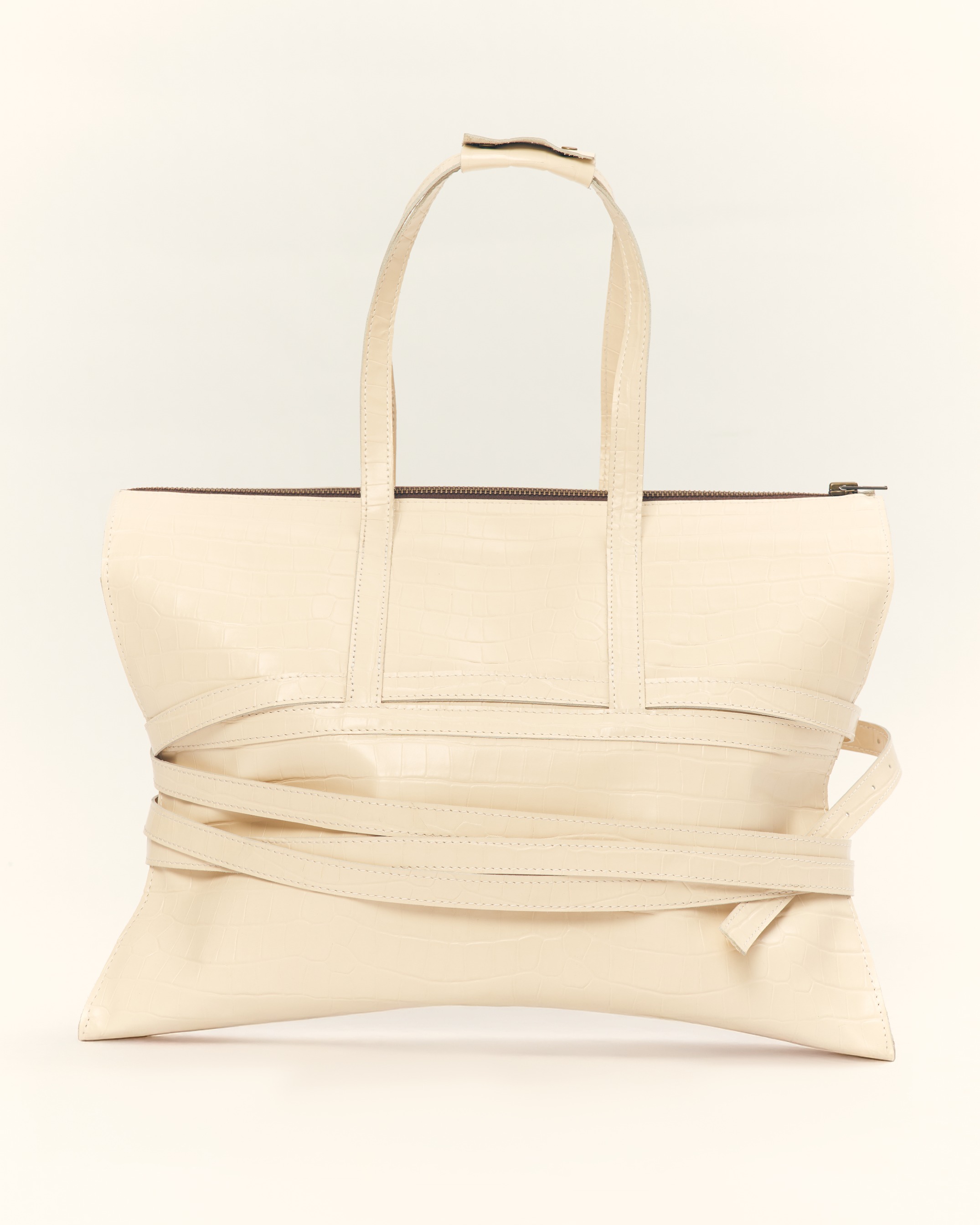 Nawa Croc Skin Bag  
