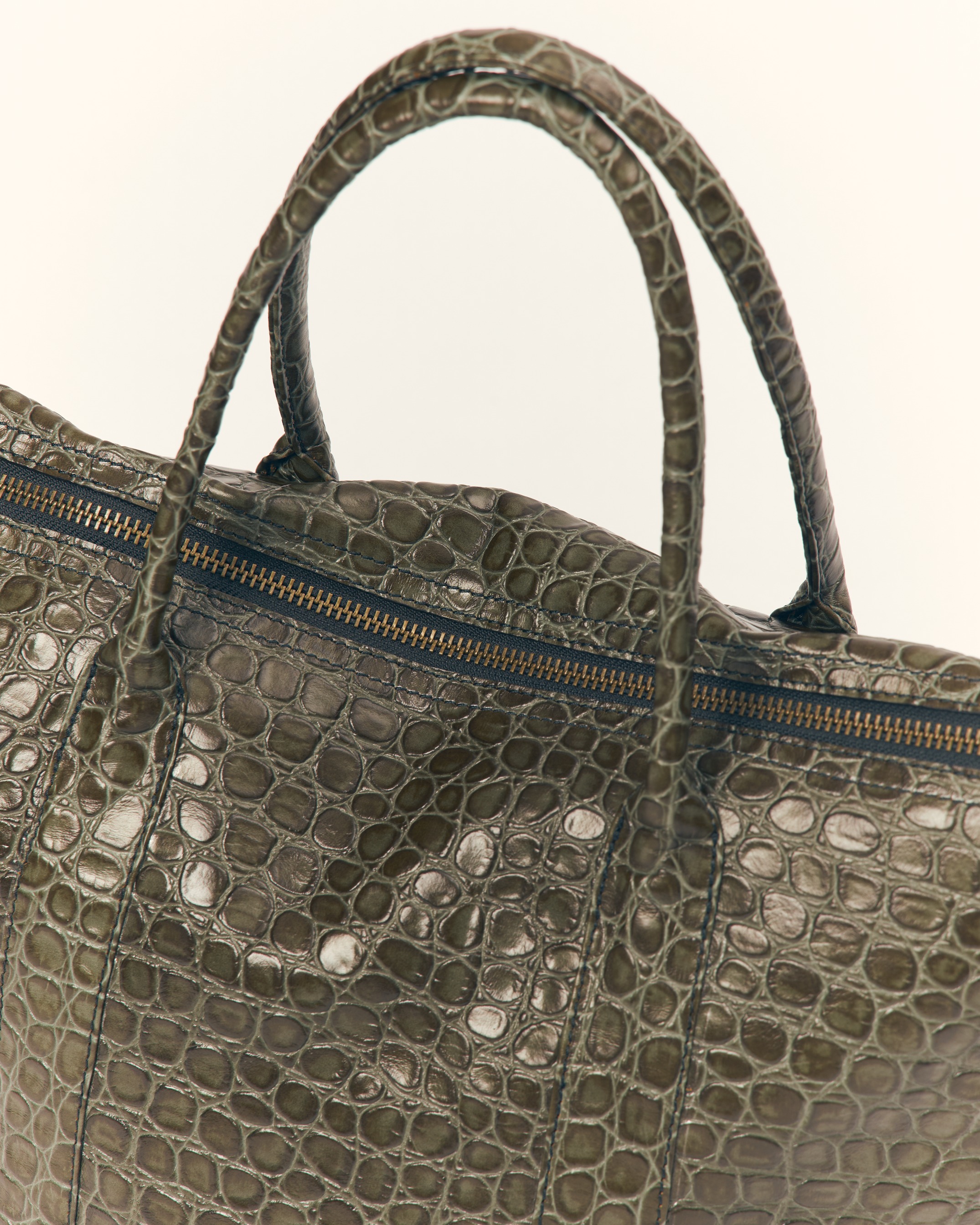 Nawa Croc Skin Bag    