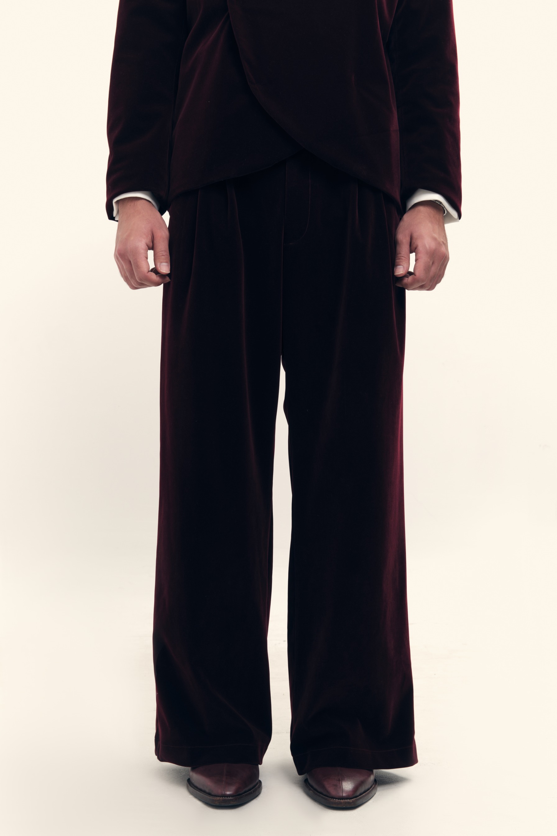  Loose Trousers in Velour