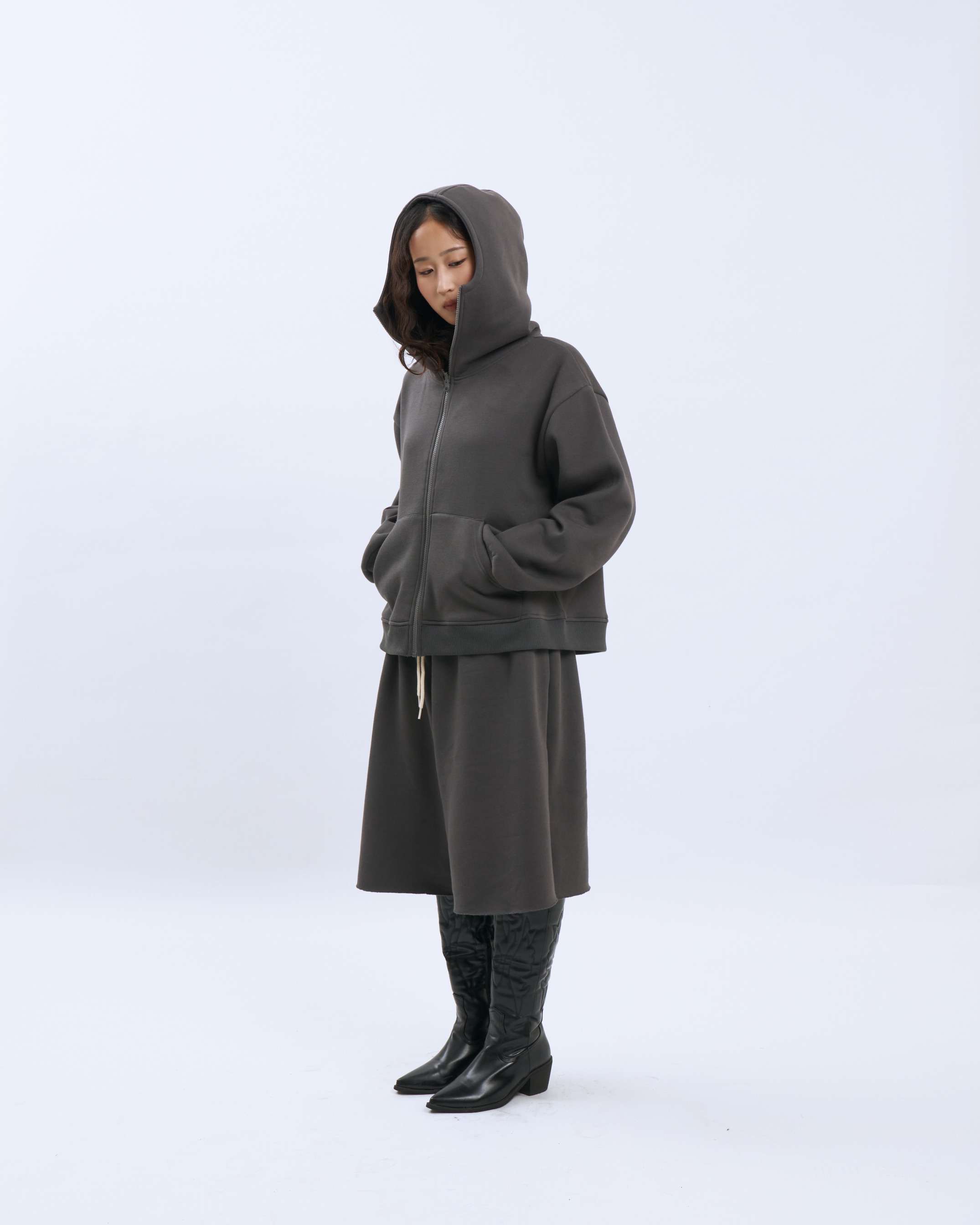 Nol Women's  Zip Up Hoodie