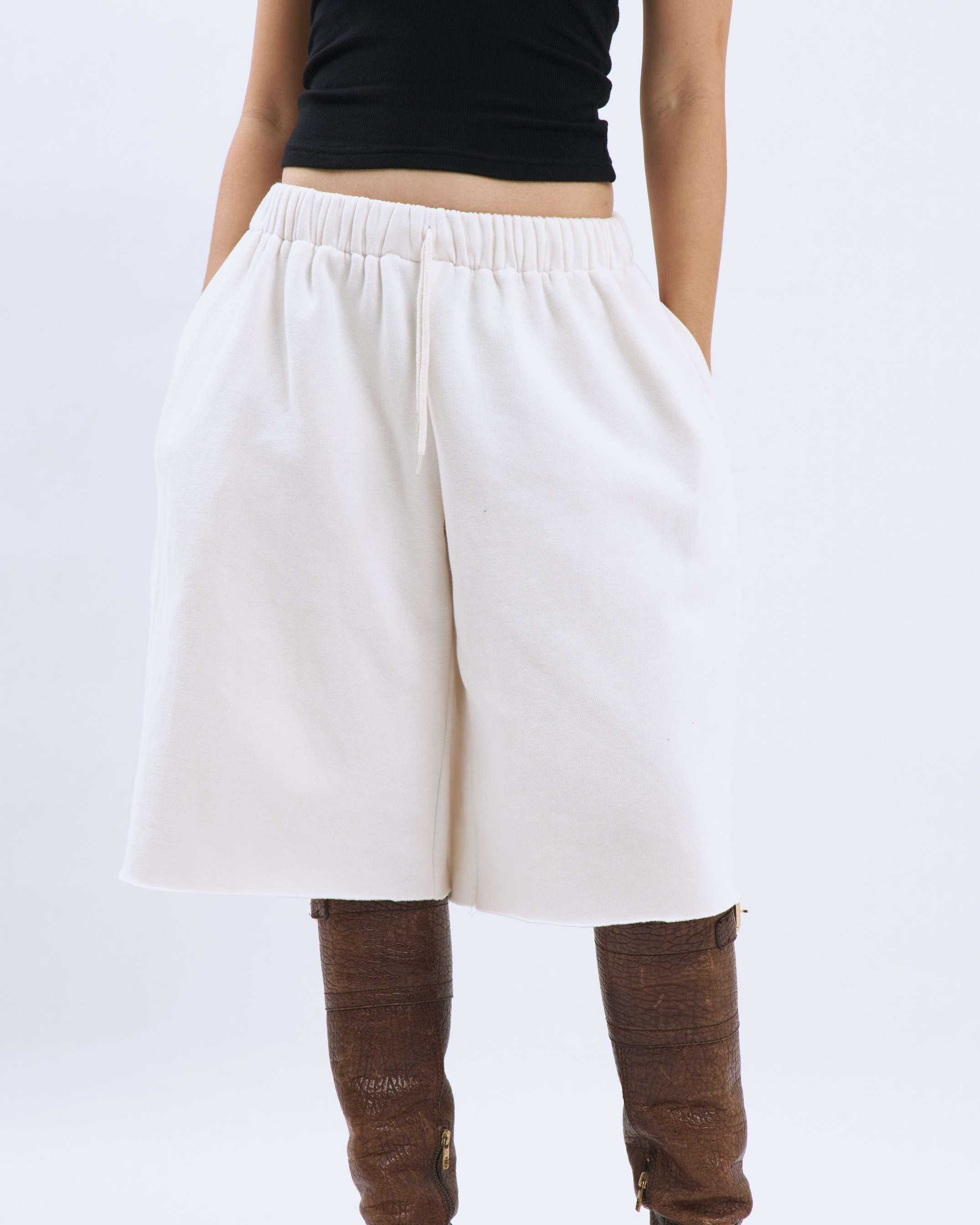 Nol Women's 3/5 Fleece Shorts