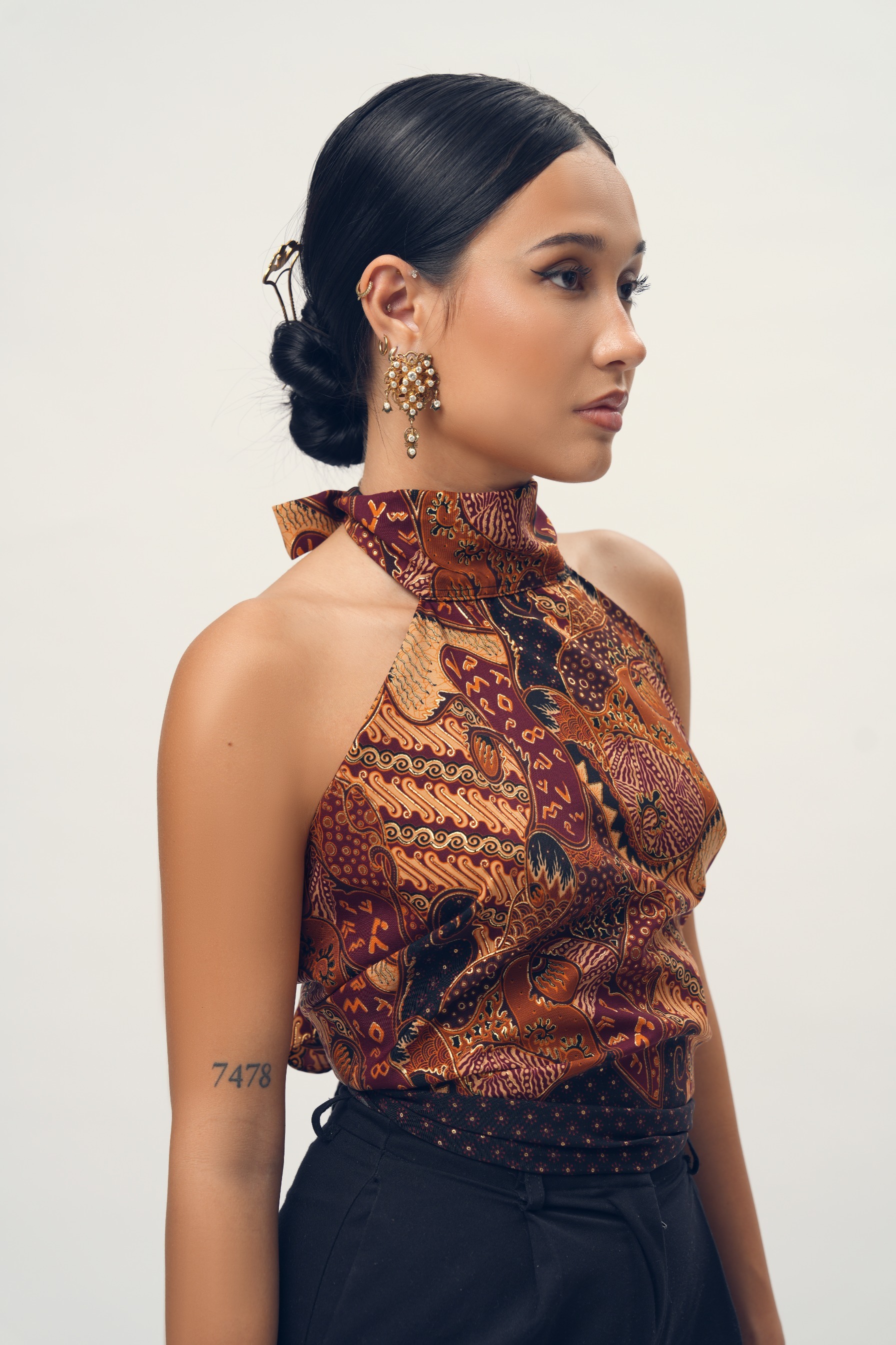 Halter Batik Top 