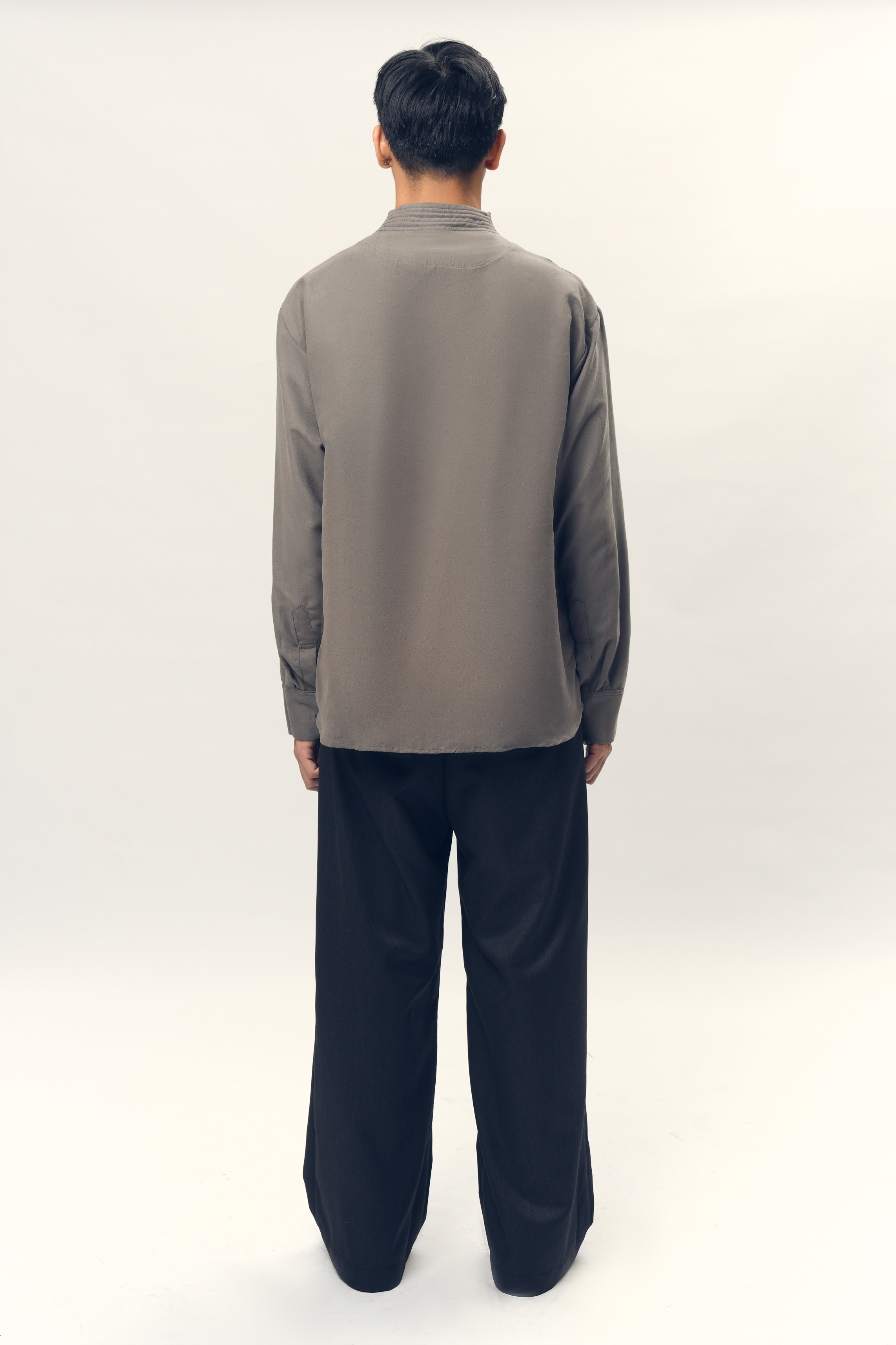 Chain Stitched Shirt in Velvet