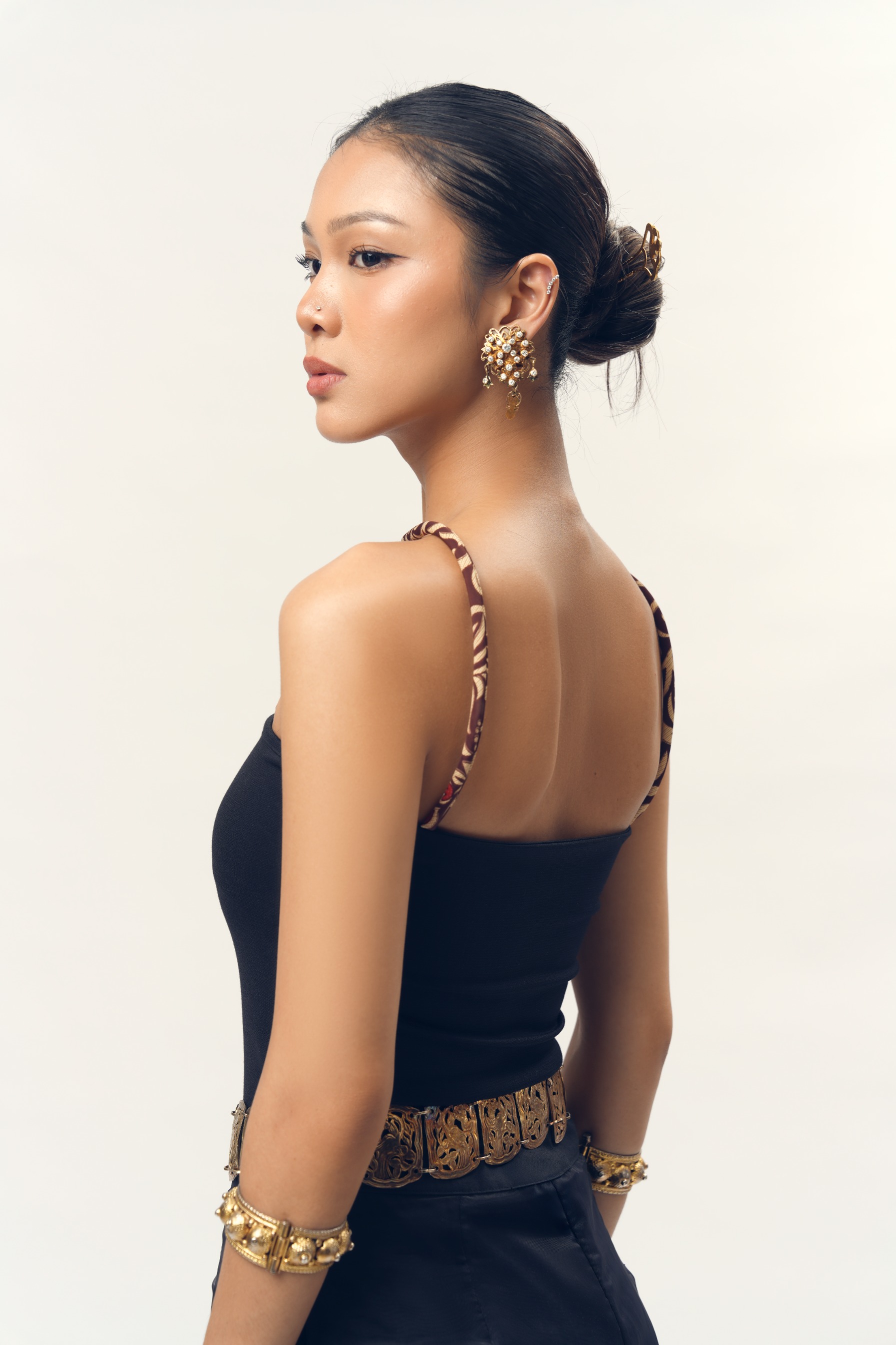 Tube Batik Neck Top