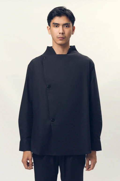 Image of Chef Shirt in Linen  