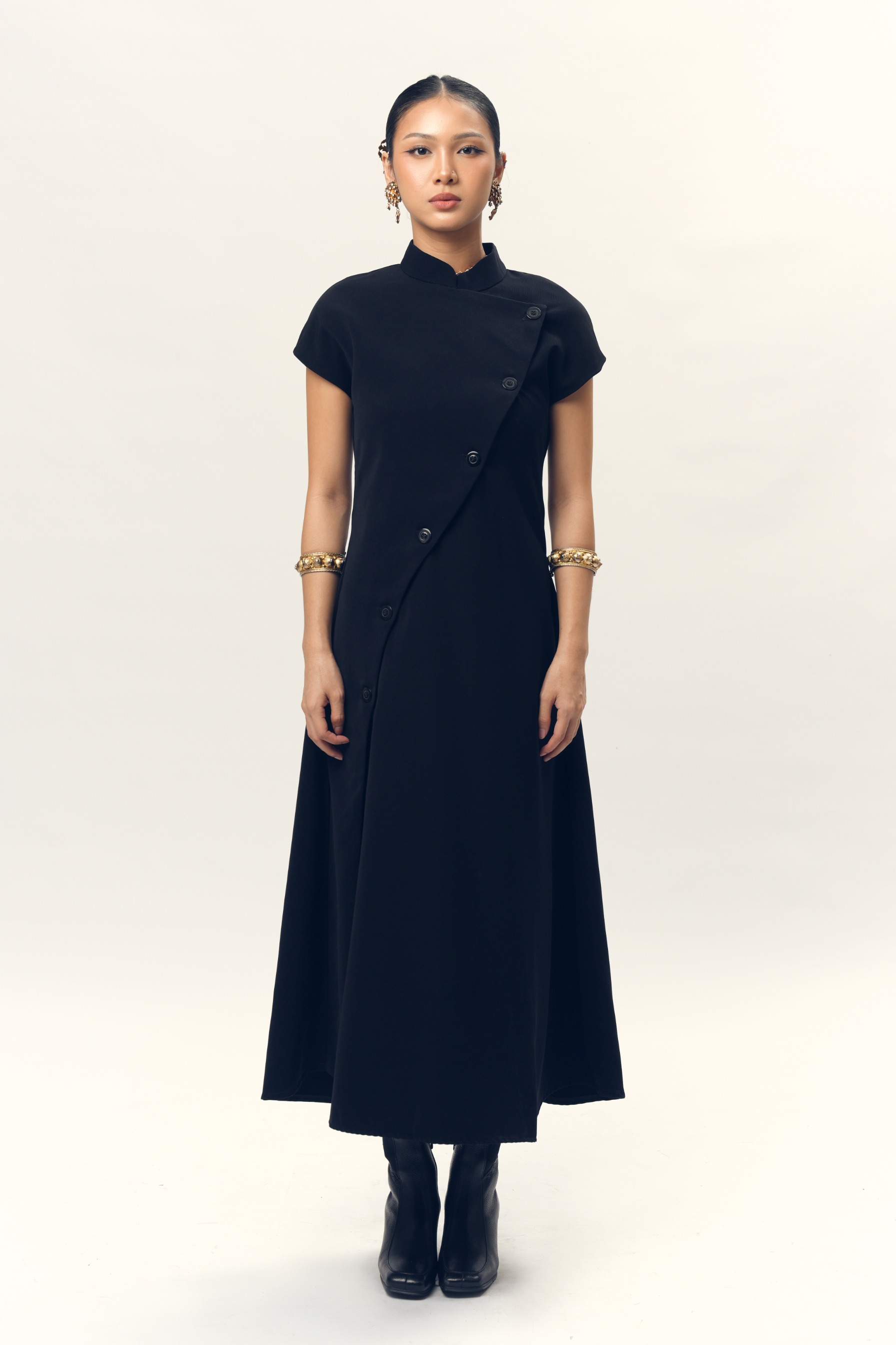Beskap Dress in Wool