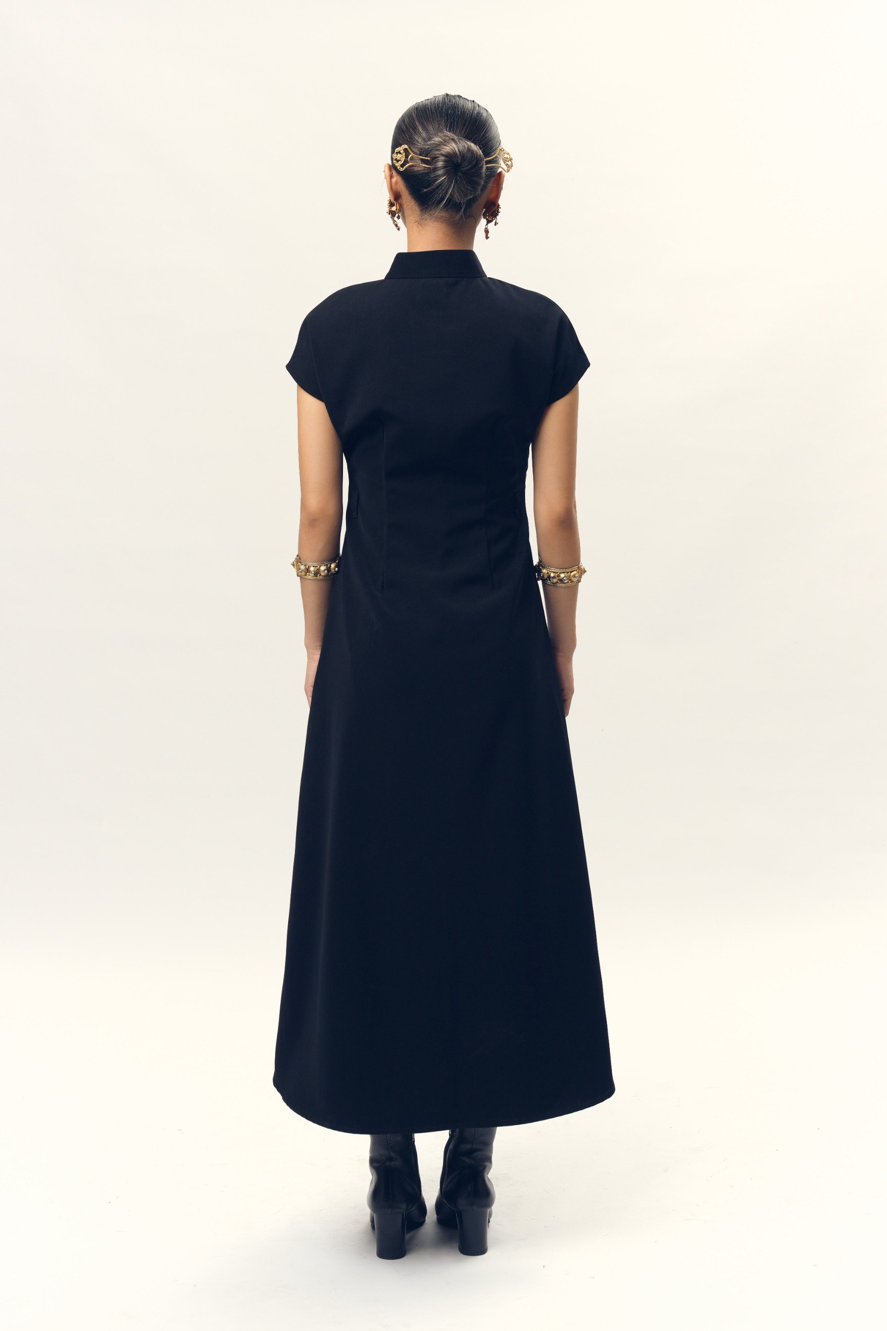 Beskap Dress in Wool