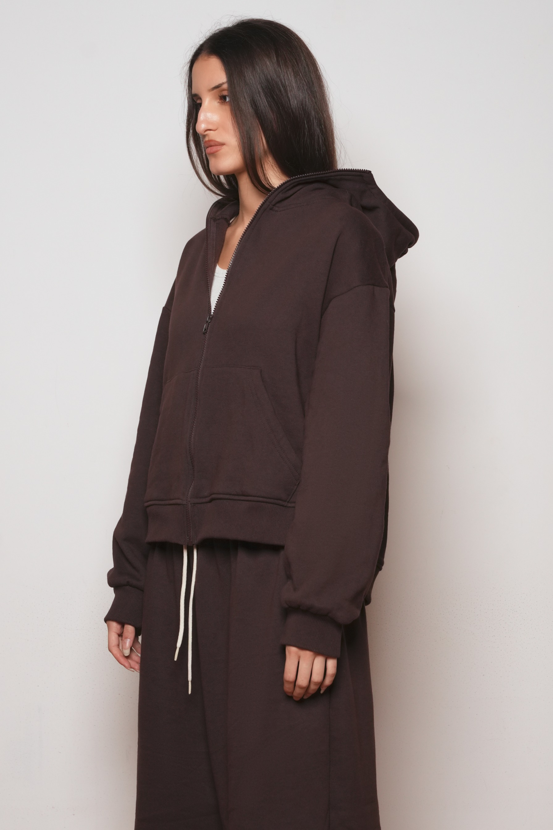 Nol Women's  Zip Up Hoodie