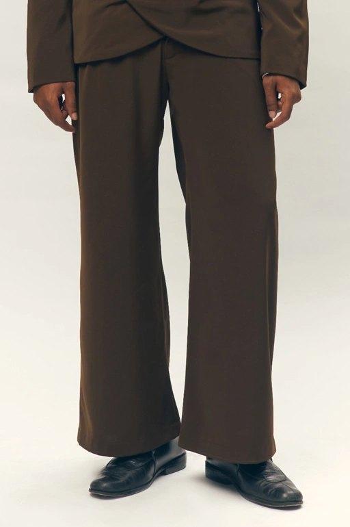 Image of  Loose Trousers in Wool 