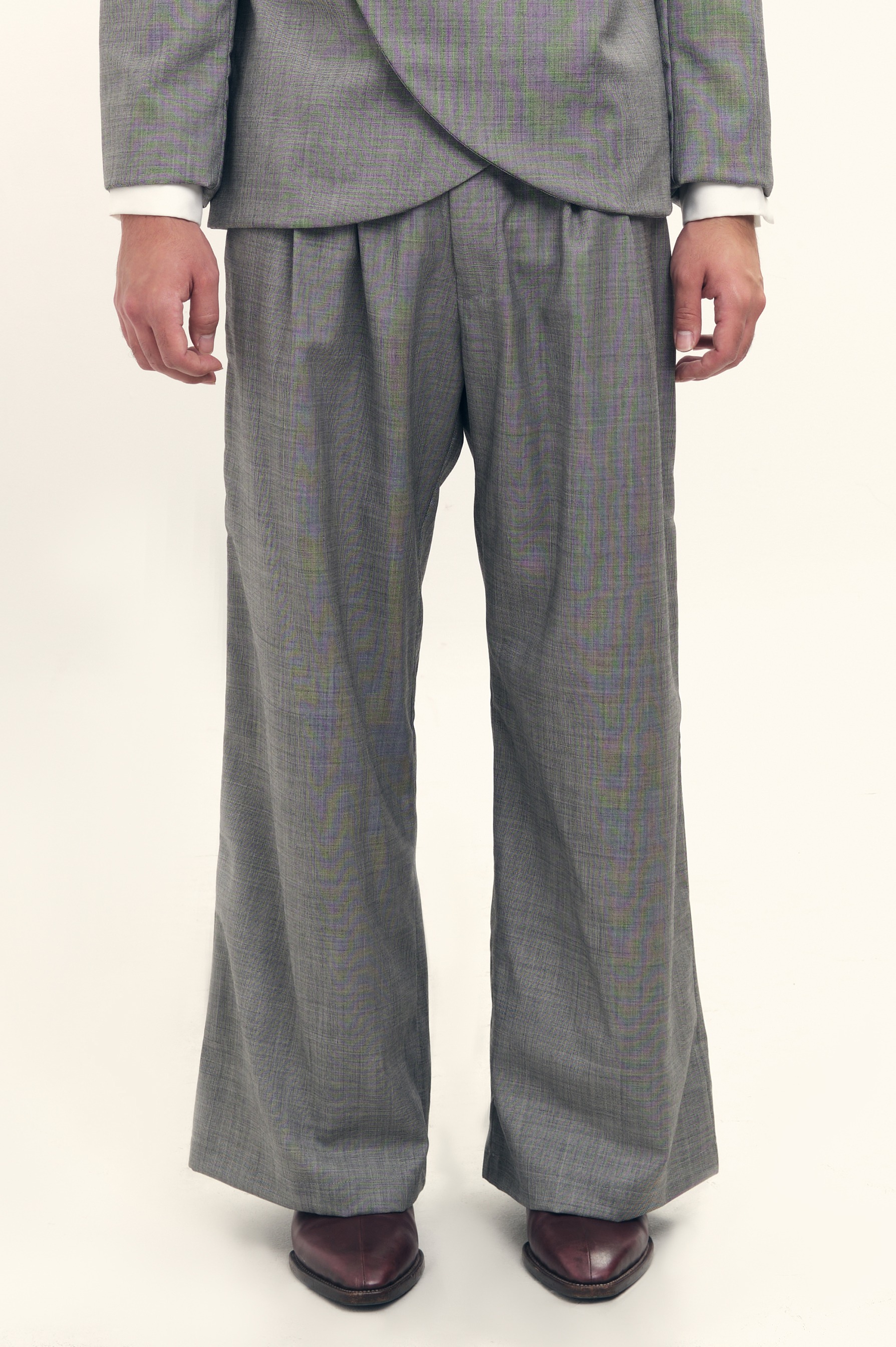   Loose Trousers in Wool 