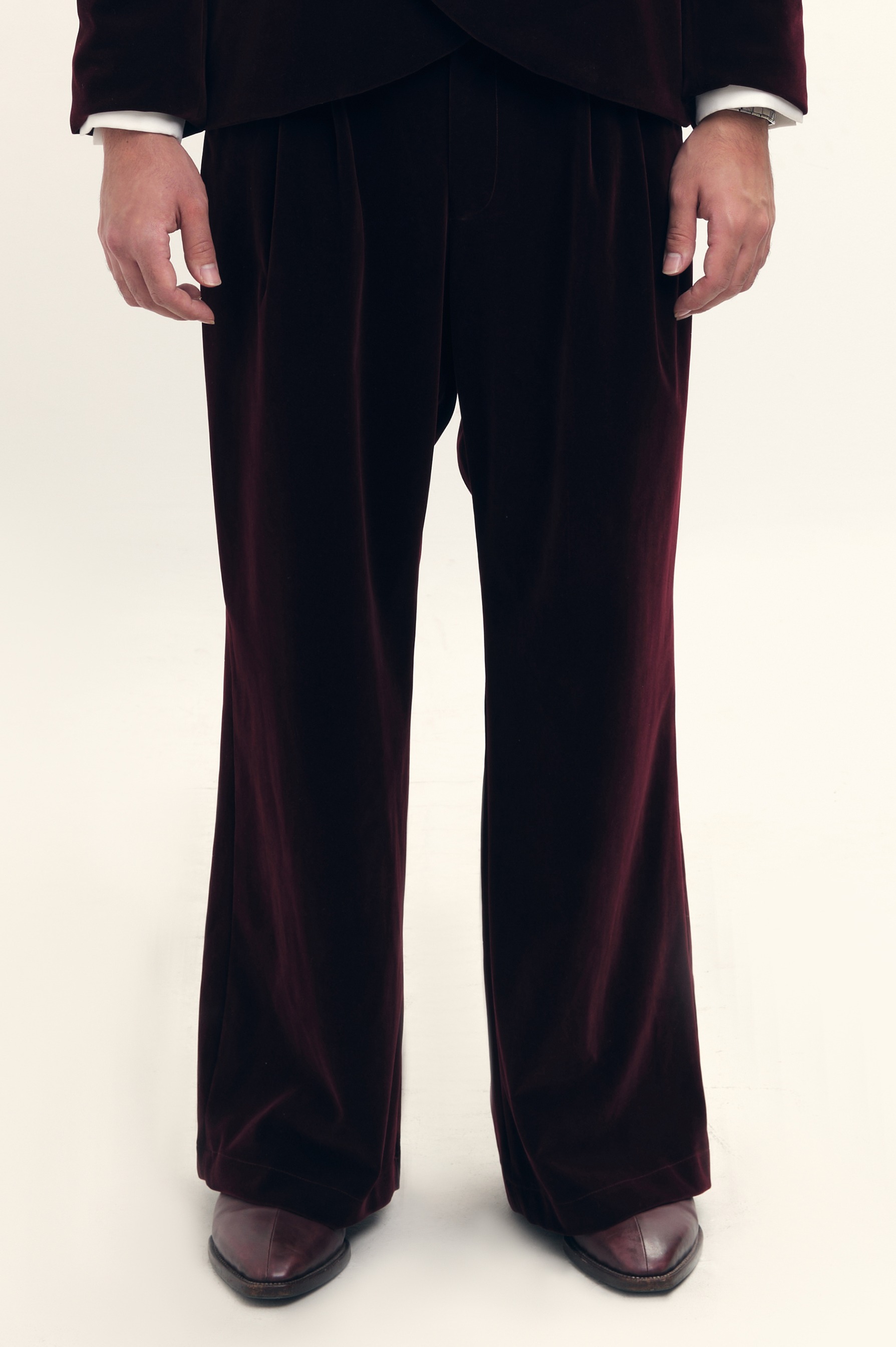  Loose Trousers in Velour