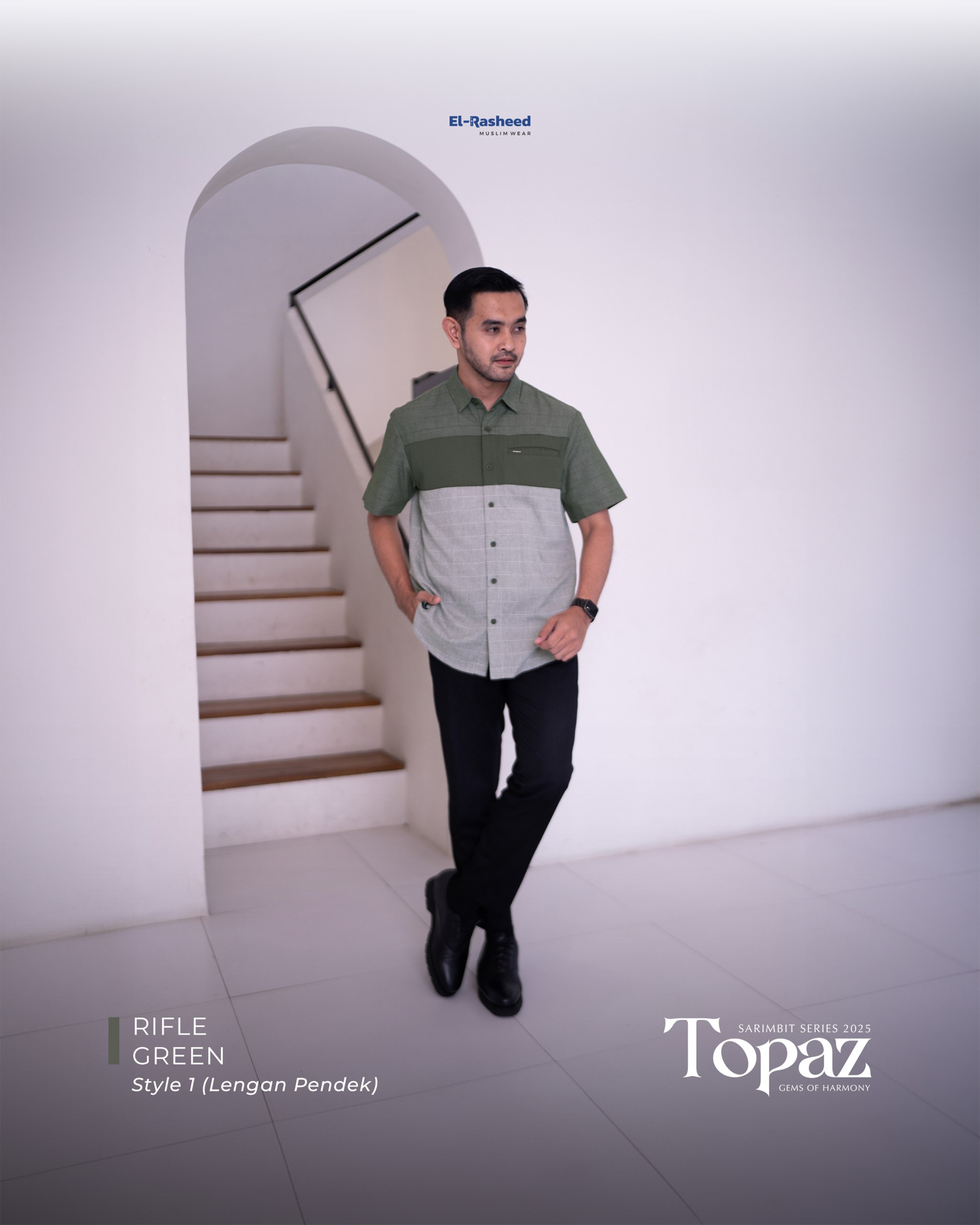 TOPAZ KEMEJA SHORT SLEEVE GRADE B
