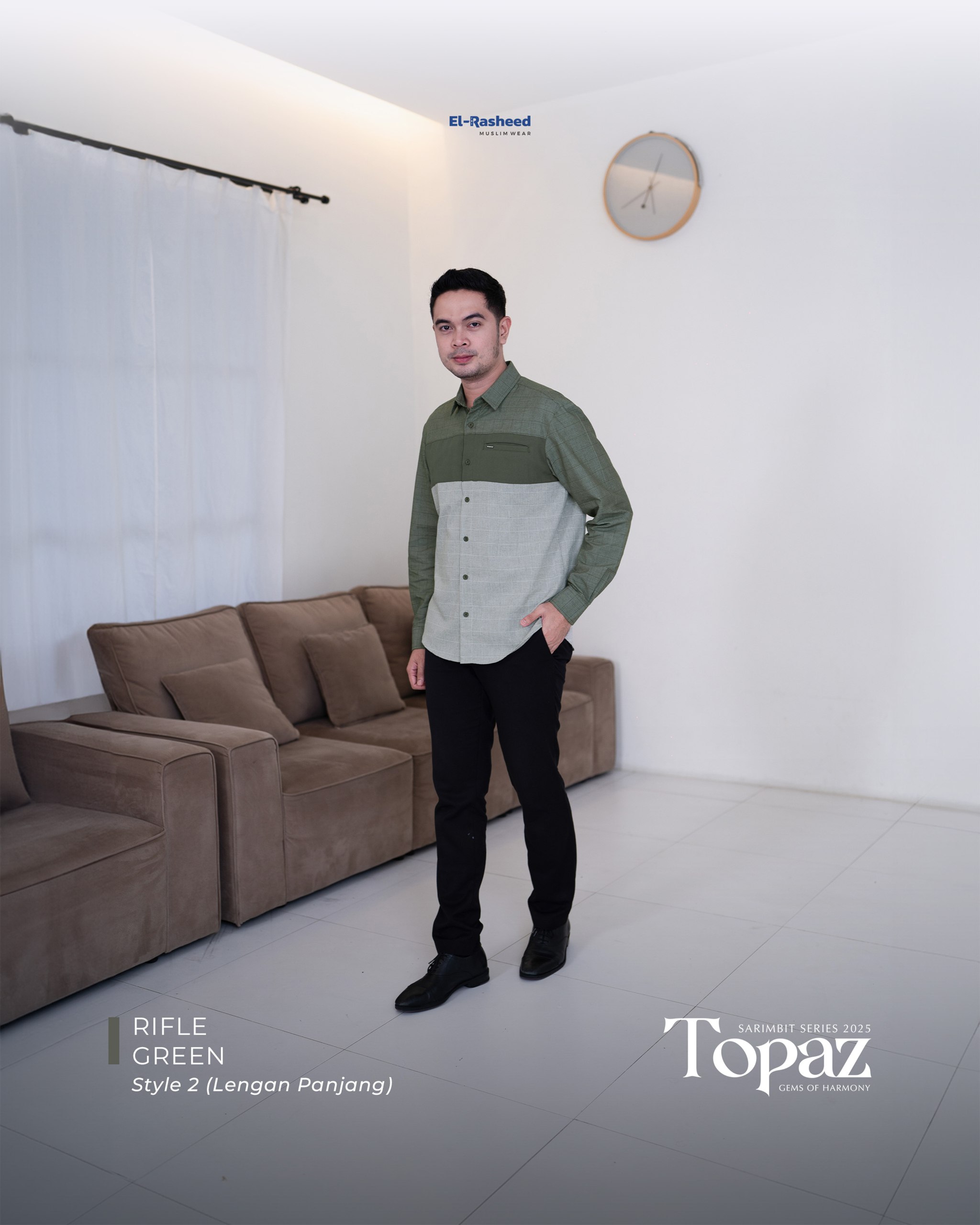TOPAZ KEMEJA LONG SLEEVE GRADE B